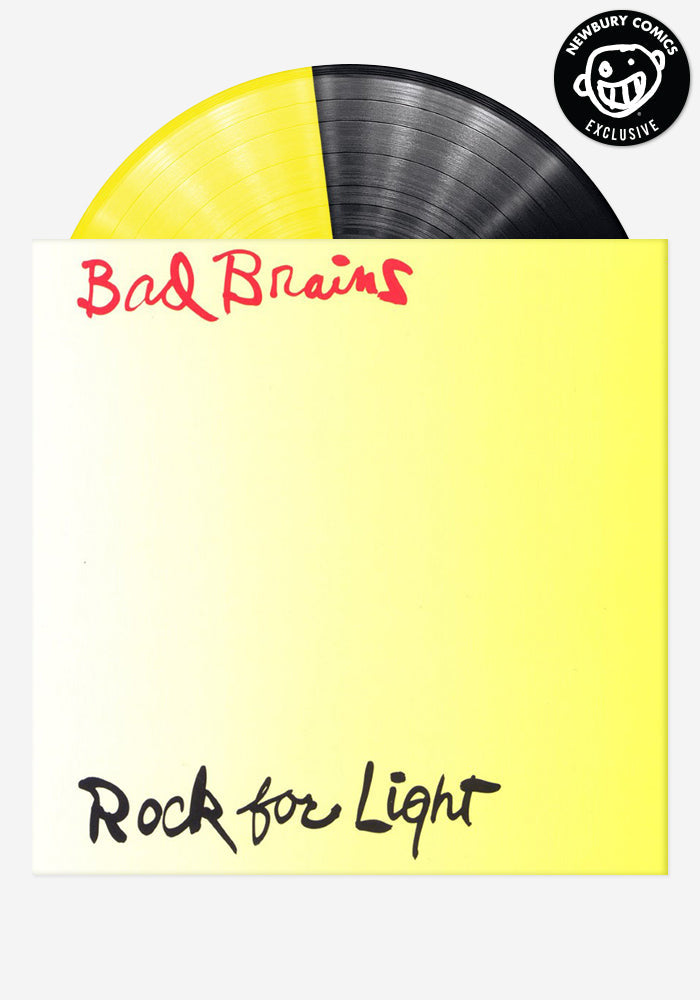 Bad Brains - Rock For Light (Newbury Comics Exclusive yellow/black split vinyl)