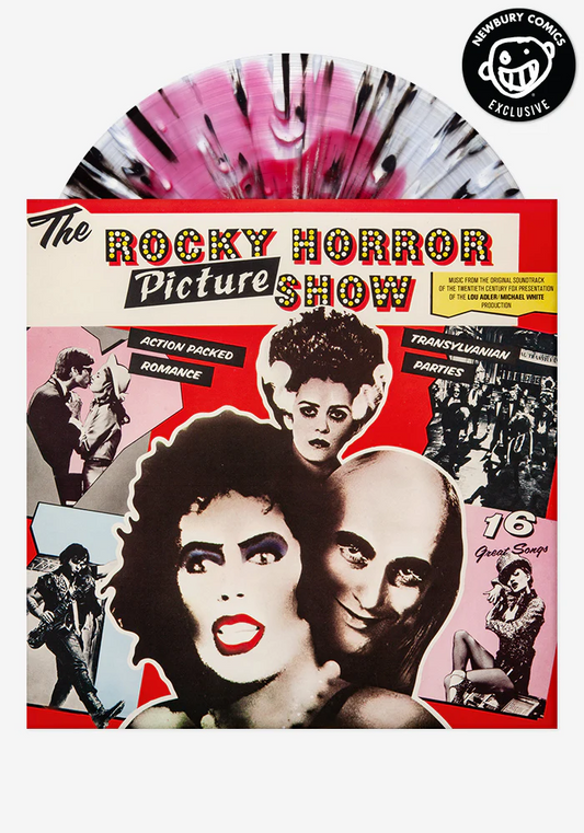 The Rocky Horror Picture Show - Soundtrack (Newbury Comics exclusive red in clear with black and white splatter vinyl)