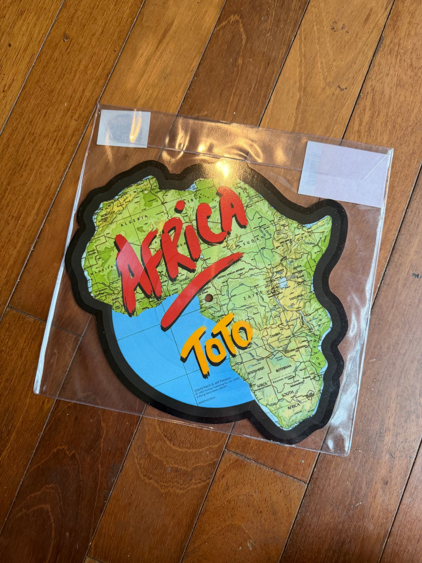 Toto - Africa / Rosanna (Record Store Day exclusive shape picture disc vinyl)