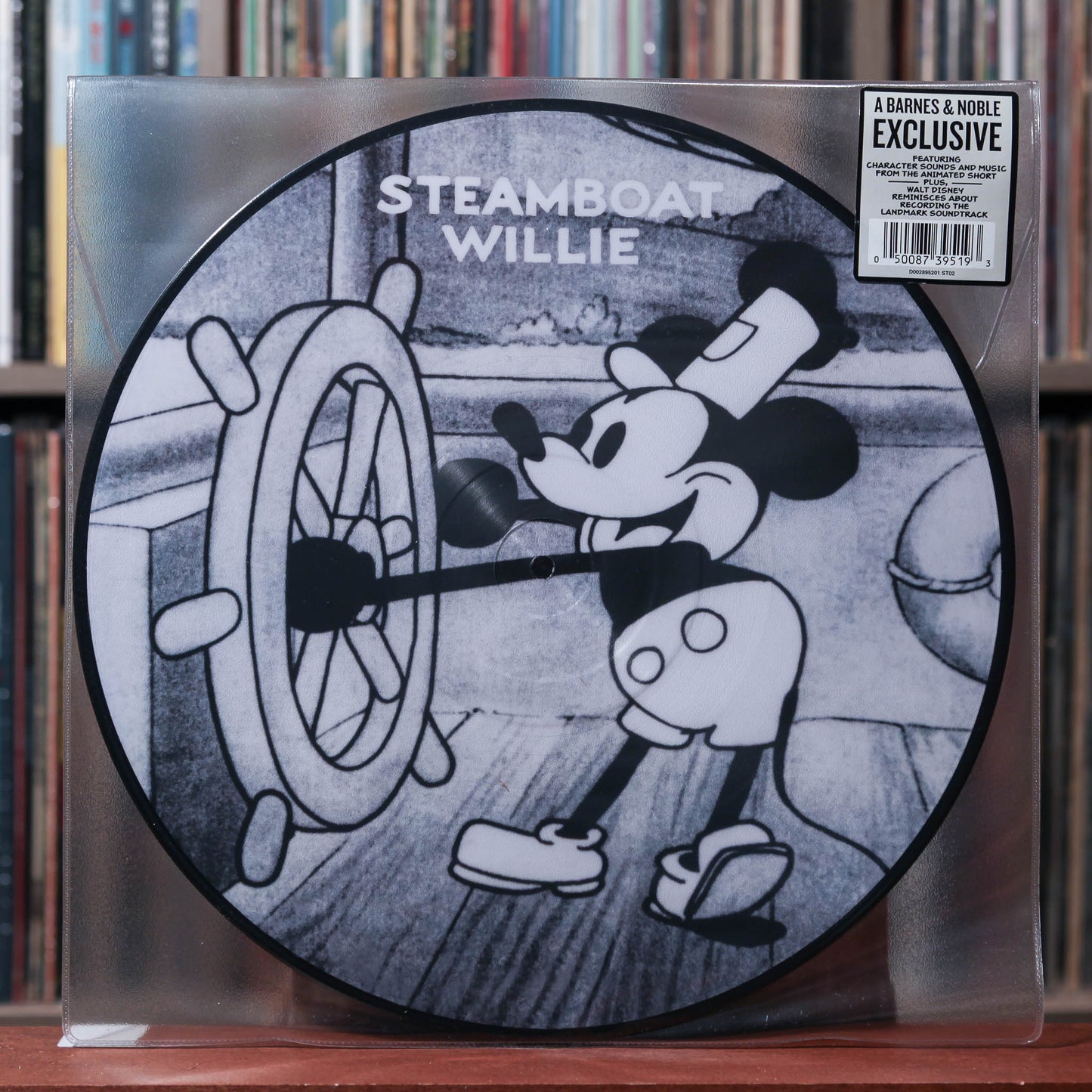 Walt Disney - Steamboat Willie (Barnes & Noble exclusive picture disc vinyl)