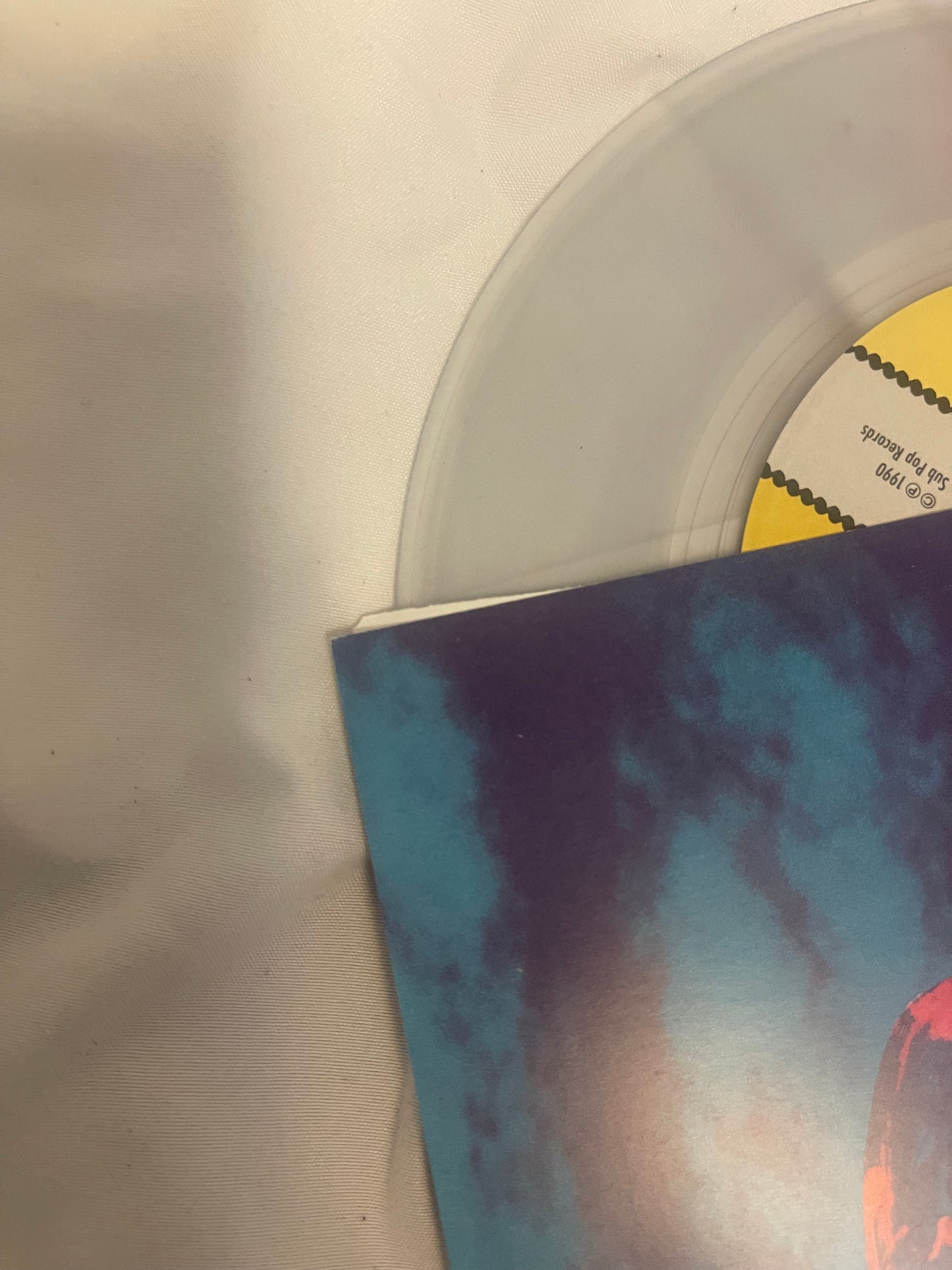 Nirvana - Sliver (Newbury Comics exclusive clear/pink split vinyl)