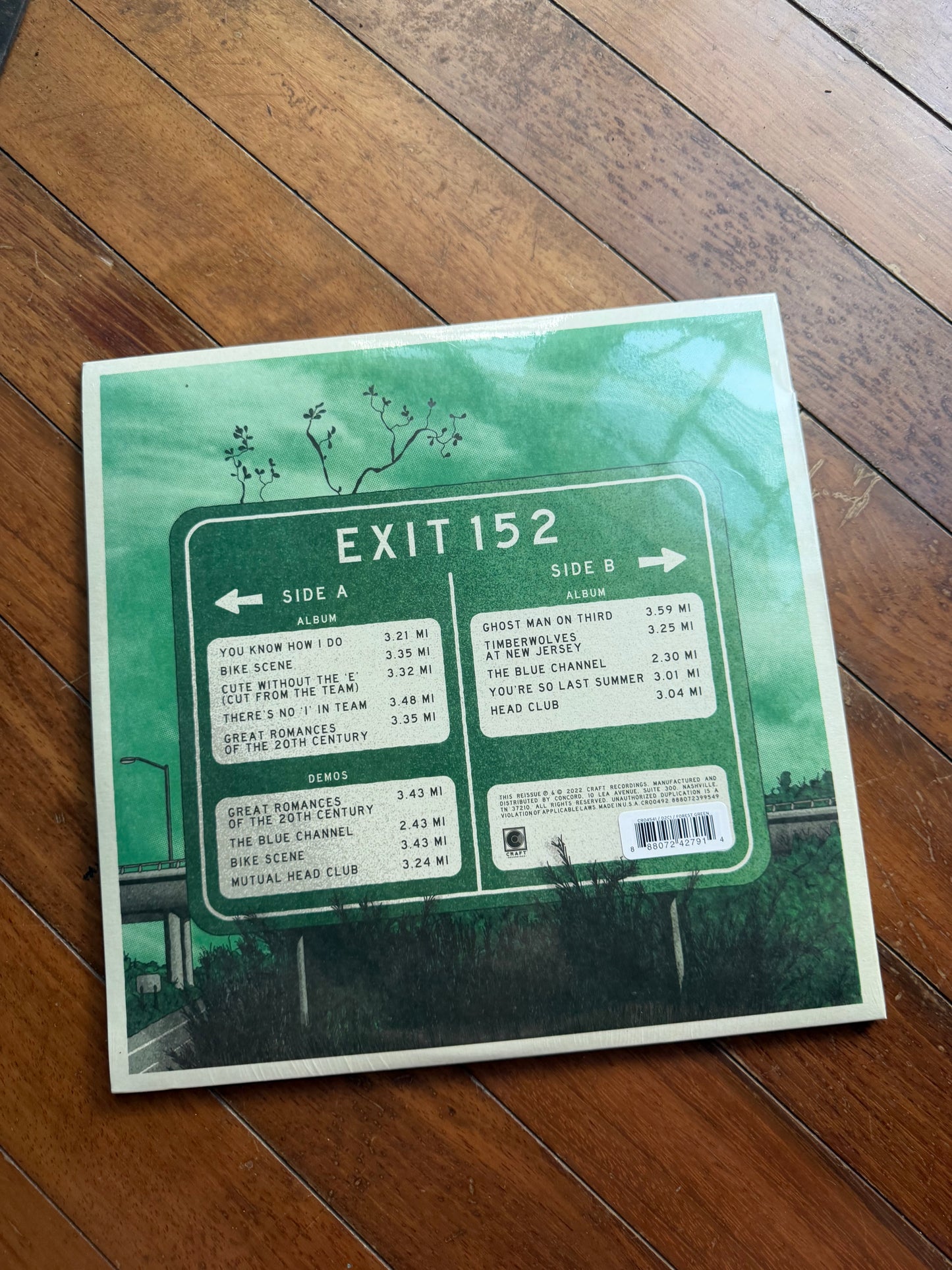 Taking Back Sunday - Tell All Your Friends (tour exclusive forest green vinyl)