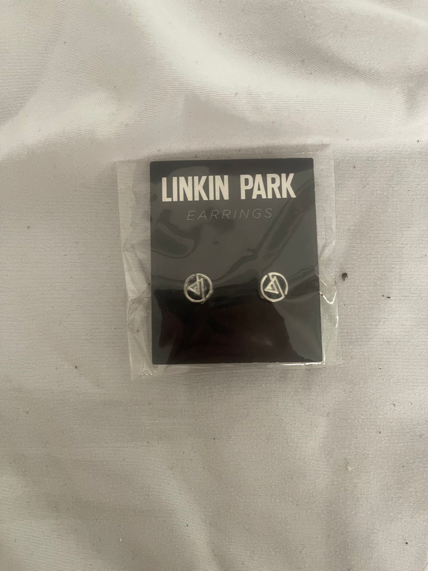 Linkin Park Logo Stud Earrings
