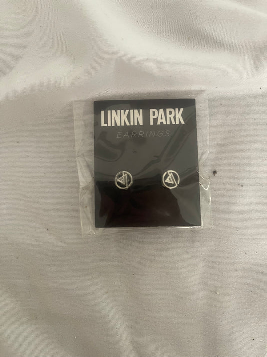 Linkin Park Logo Stud Earrings