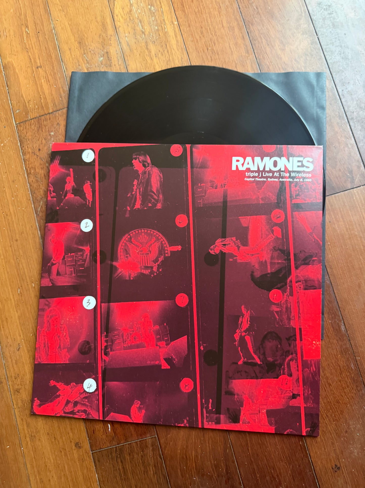 The Ramones - Triple J Live At The Wireless (Capitol Theatre, Sydney, Australia, July 8, 1980) (record store day exclusive vinyl)