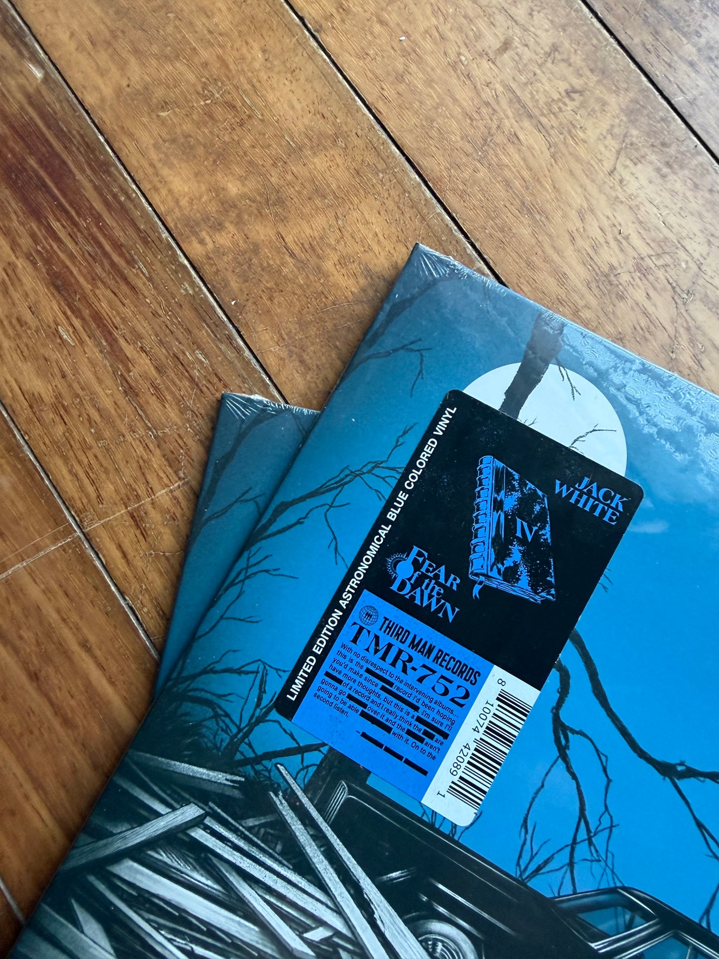 Jack White - Fear Of The Dawn (indie exclusive astronomical blue vinyl)