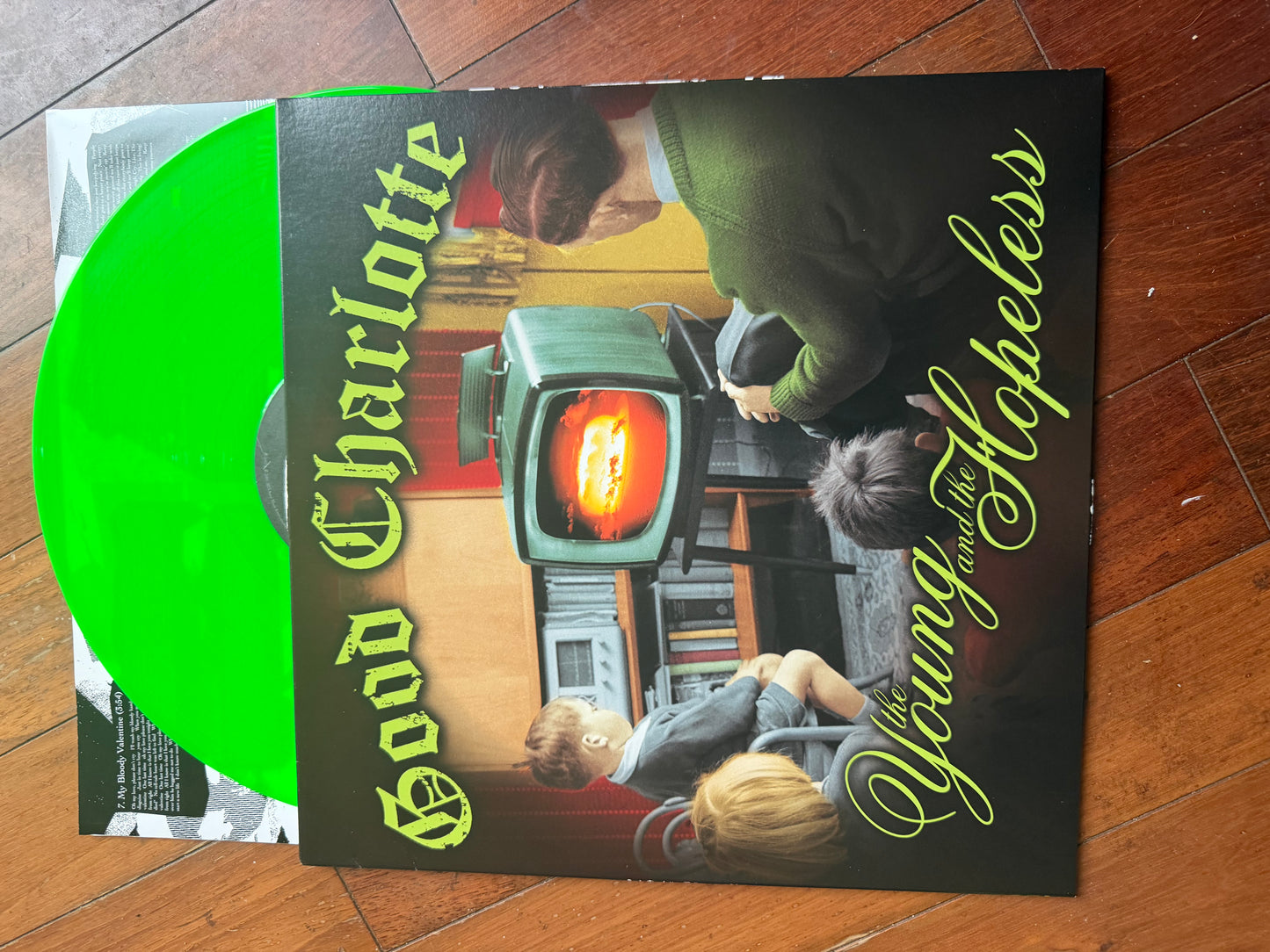 Good Charlotte - The Young And The Hopeless (Urban Outfitters exclusive Neon Green vinyl)