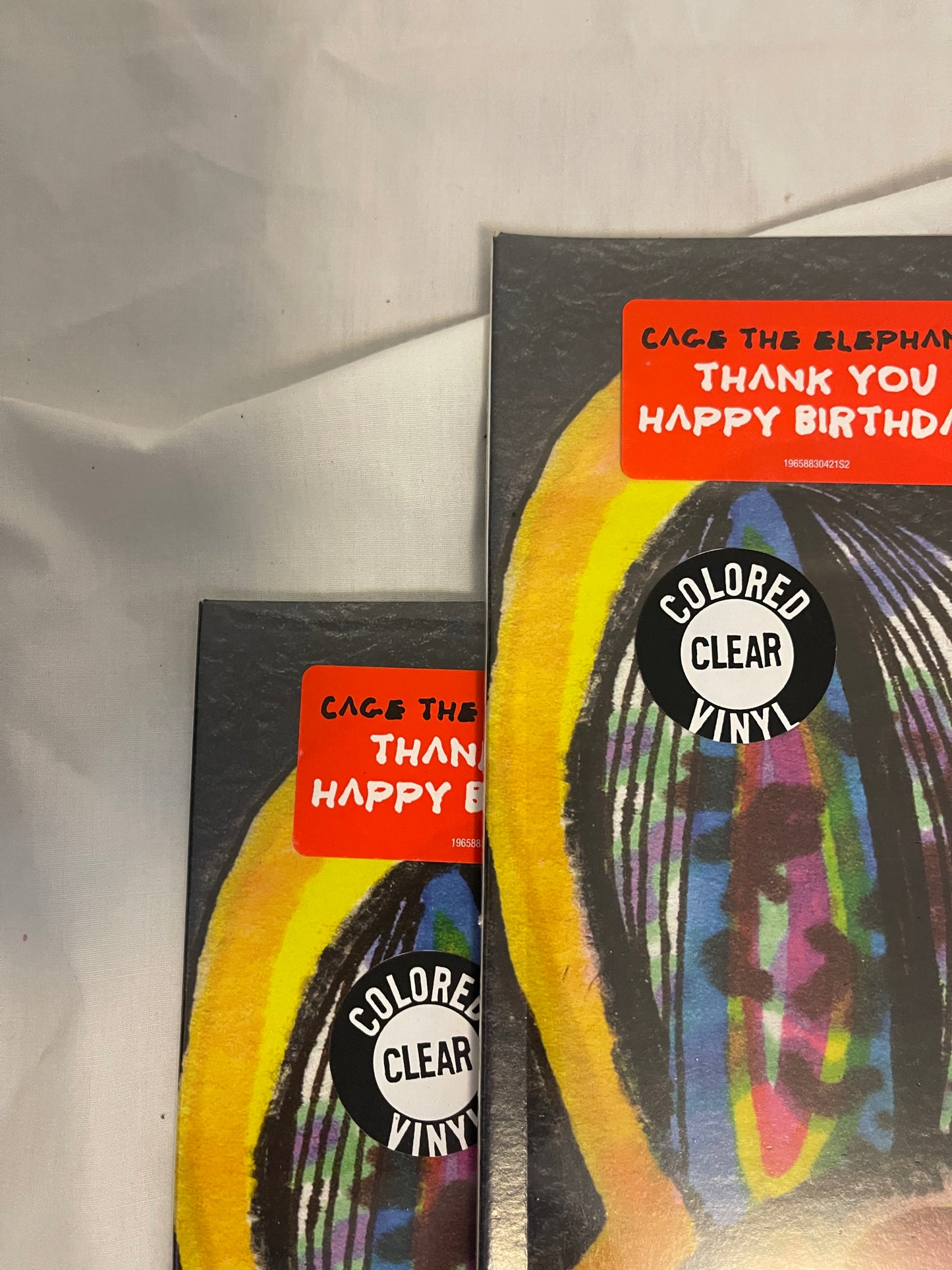 Cage The Elephant - Thank You Happy Birthday (RSD Essential ultra clear vinyl)