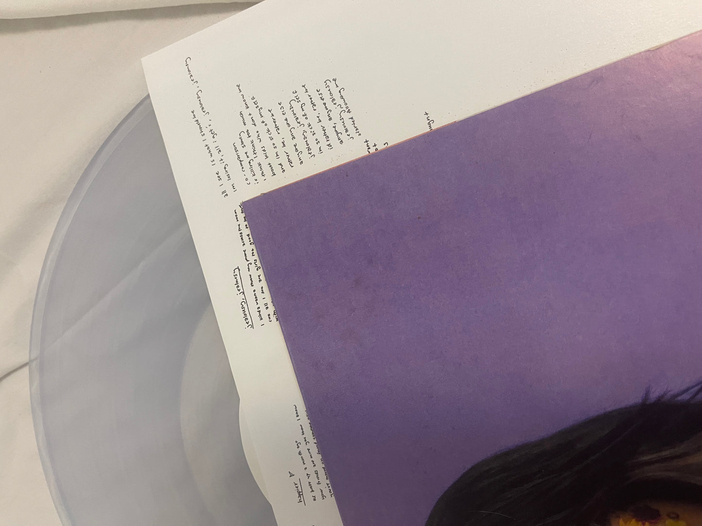 Olivia Rodrigo - Sour (webstore exclusive Crystal vellum vinyl)