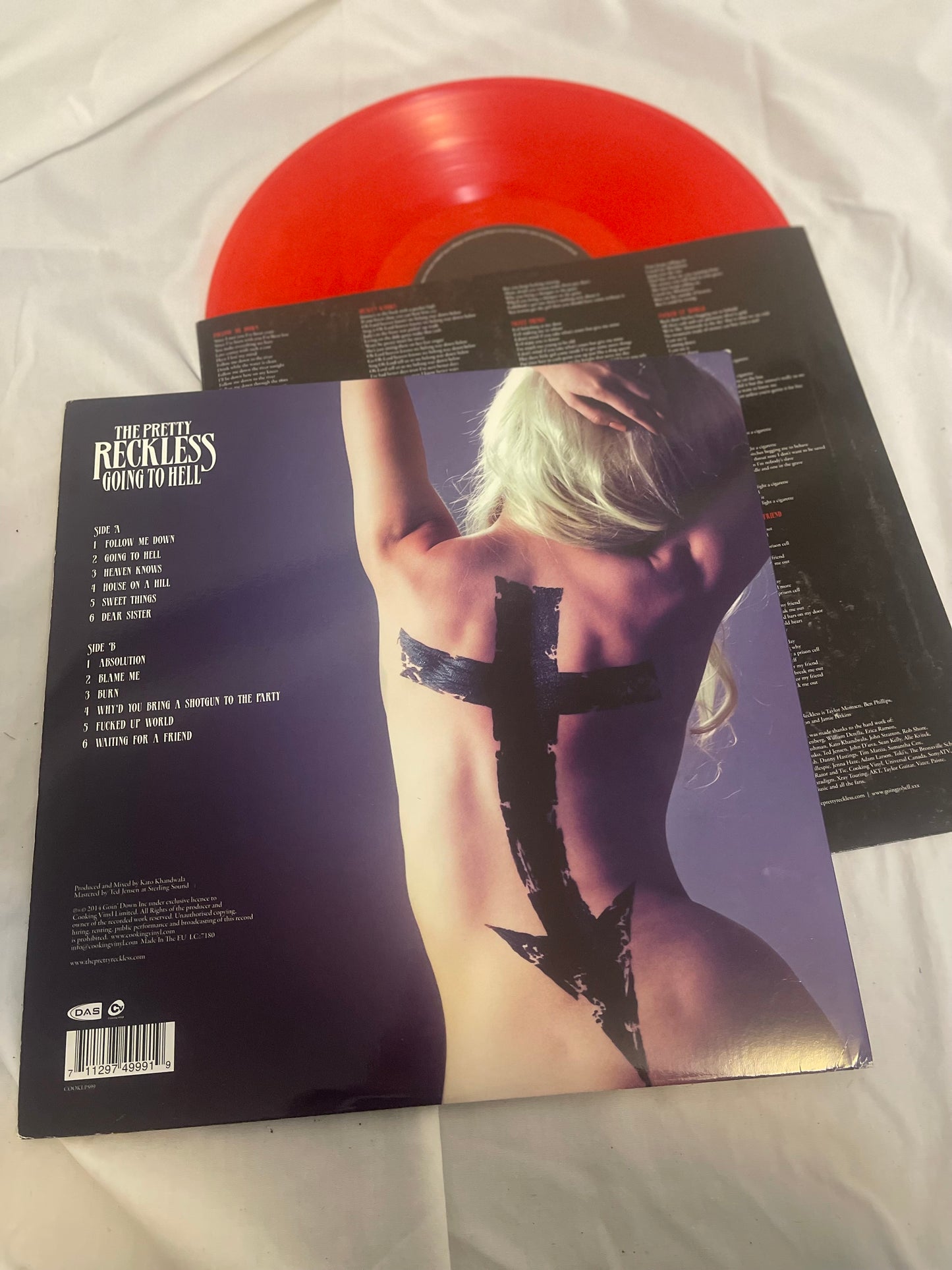 The Pretty Reckless - Going To Hell (webstore exclusive marbled red vinyl)