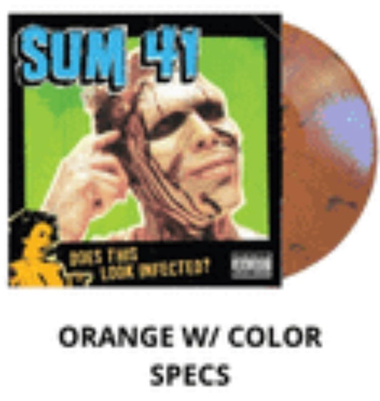 Sum 41 - Does This Look Infected (Record Store Day exclusive orange with color specs vinyl)