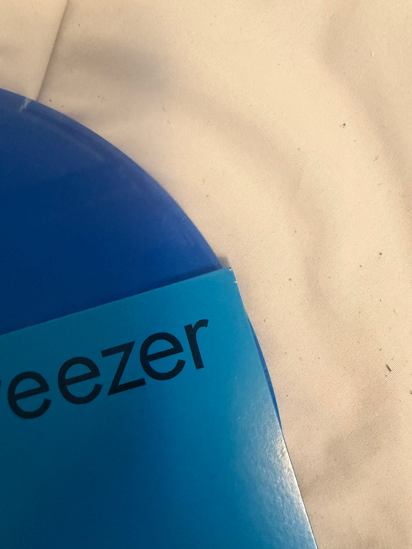 Weezer - Weezer (blue album) (Target exclusive blue and white marble vinyl) (display only)