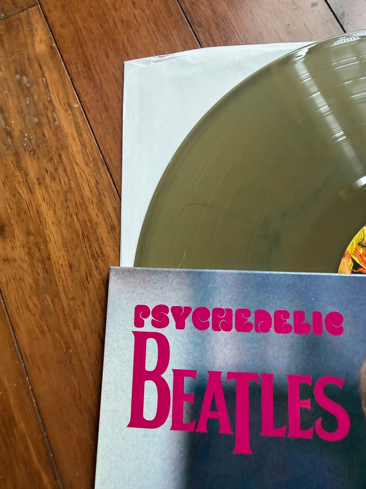 The Beatles - Psychedelic Beatles (gold swirl vinyl)