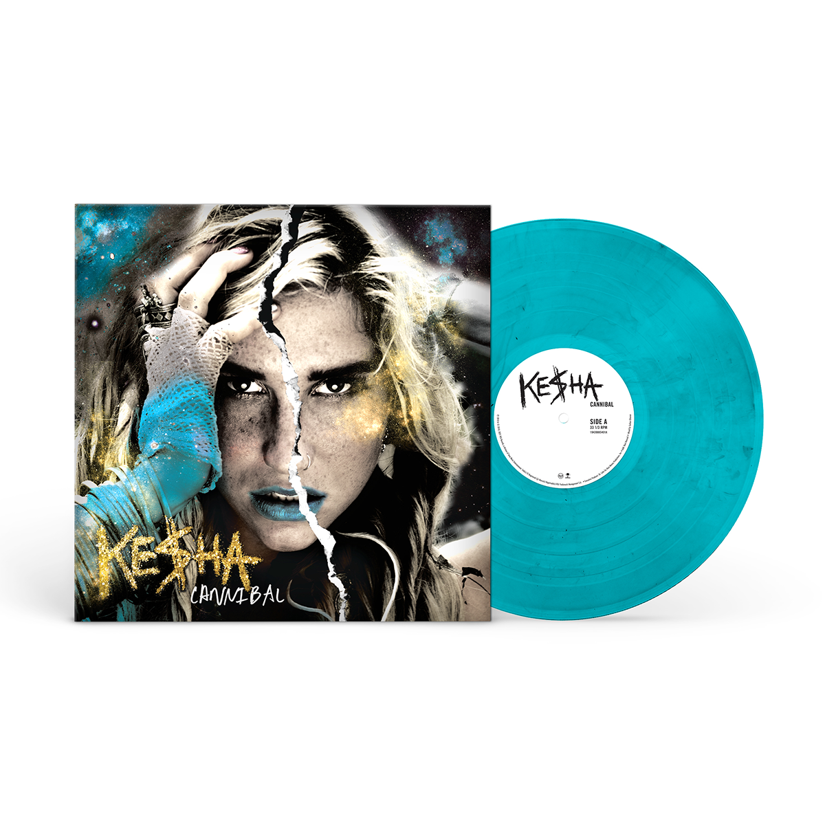 Kesha - Cannibal (Webstore exclusive turquoise marble vinyl)