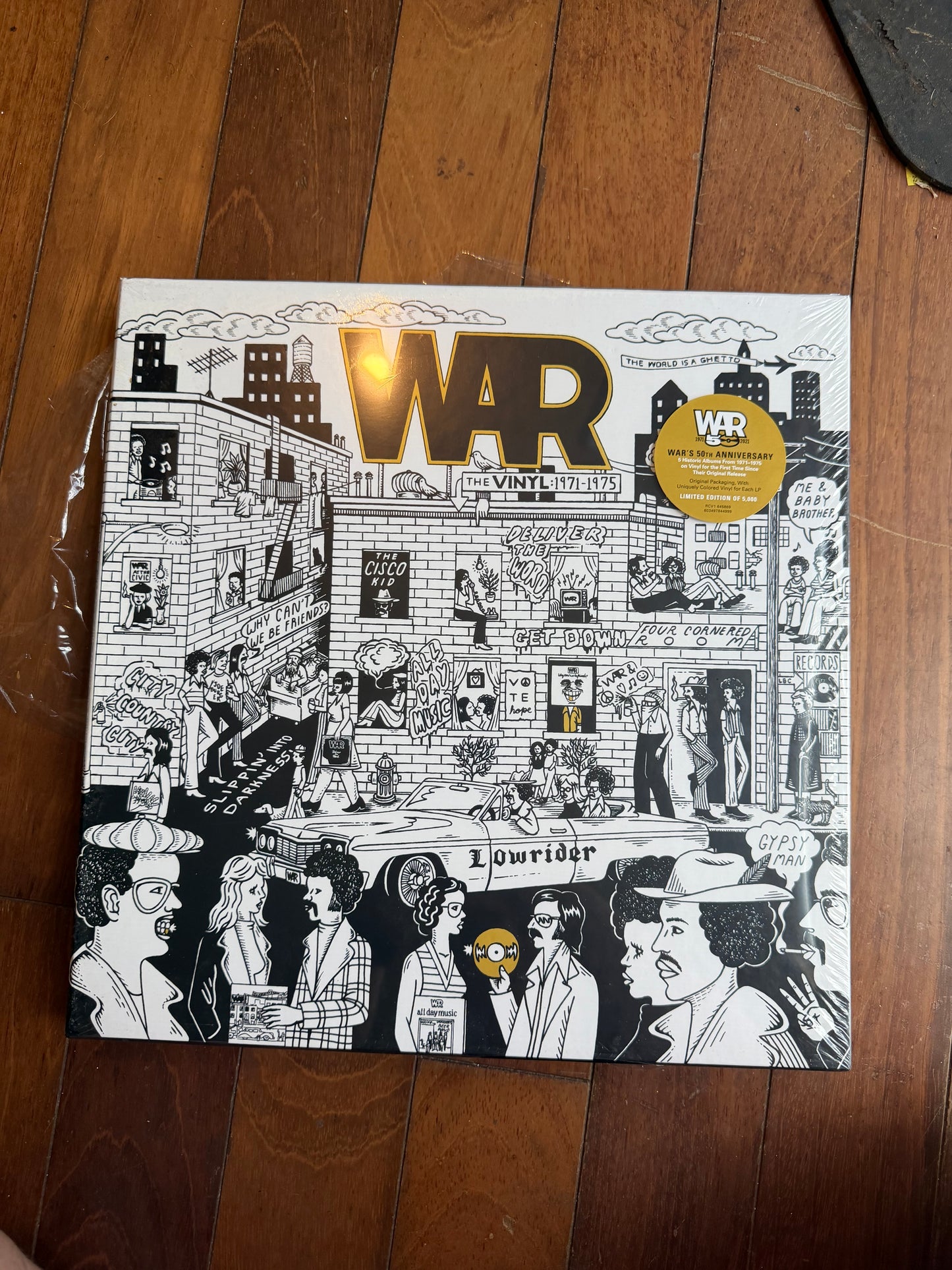 War - The Vinyl: 1971-1975 (Record Store Day exclusive color vinyl box set)
