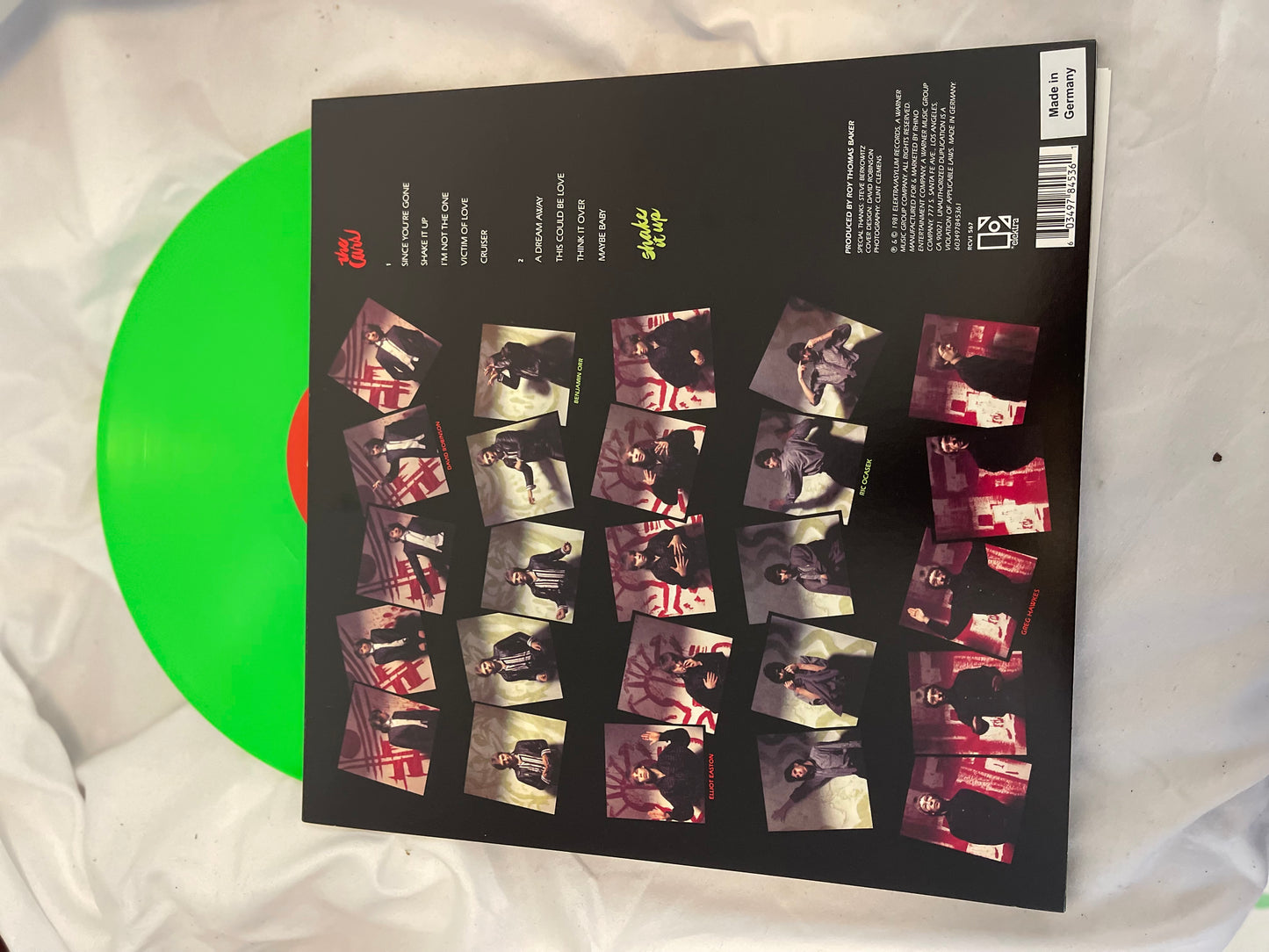 The Cars - Shake It Up (Rhino “start your ear off right” exclusive neon green vinyl)