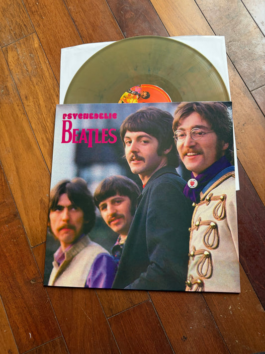 The Beatles - Psychedelic Beatles (gold swirl vinyl)