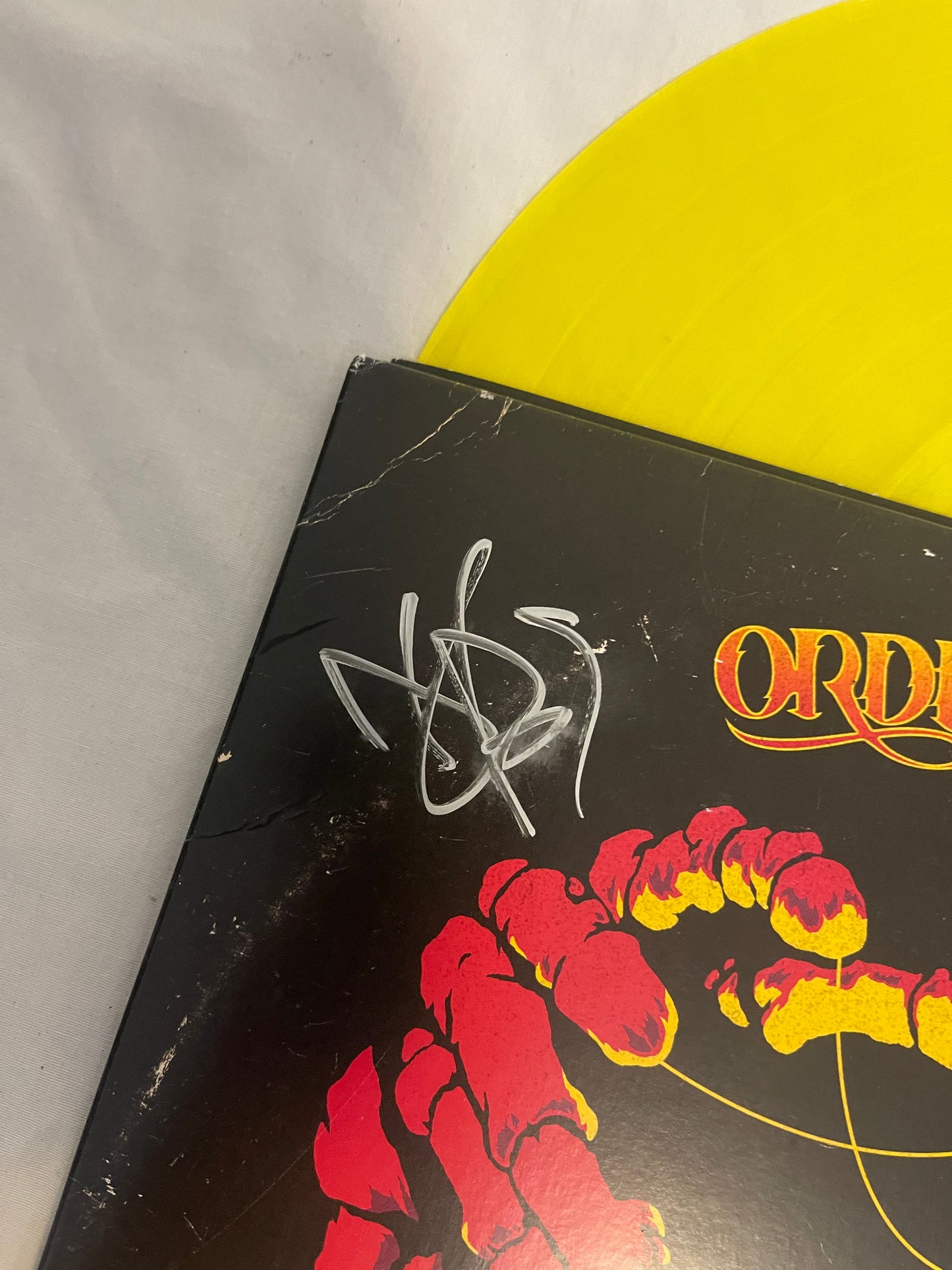 Sum 41 - Order In Decline (UK exclusive translucent yellow vinyl) (SIGNED!!!)