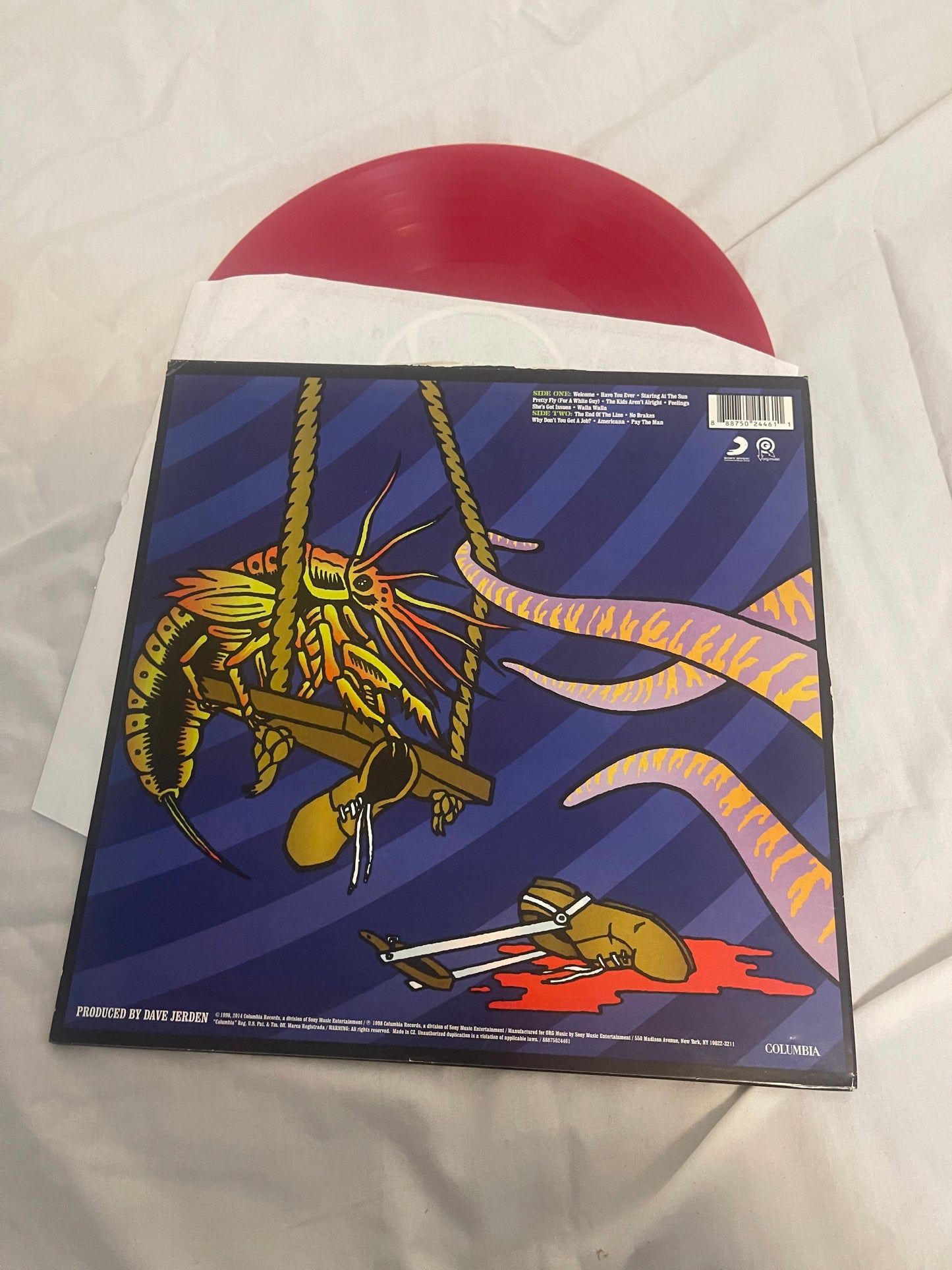 The Offspring - Americana (indie exclusive 180 gram red vinyl)
