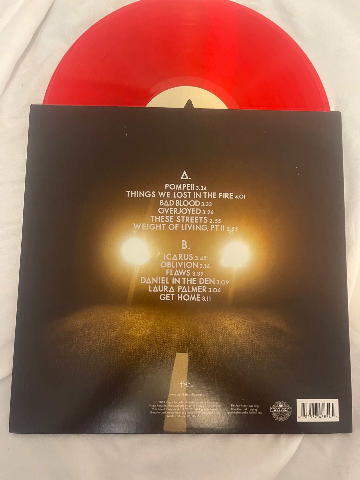 Bastille - Bad Blood (red vinyl)