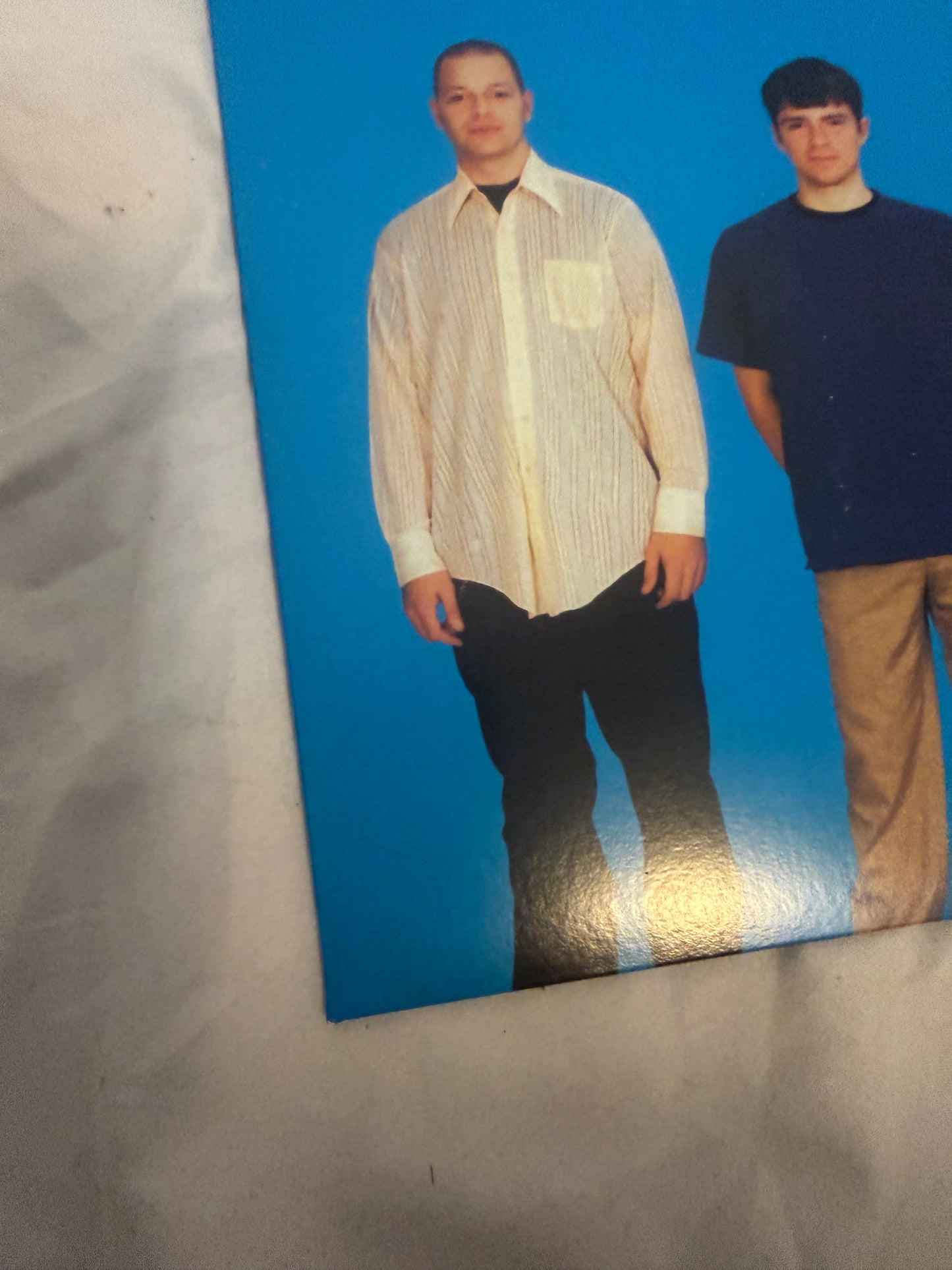 Weezer - Weezer (blue album) (Target exclusive blue and white marble vinyl) (display only)