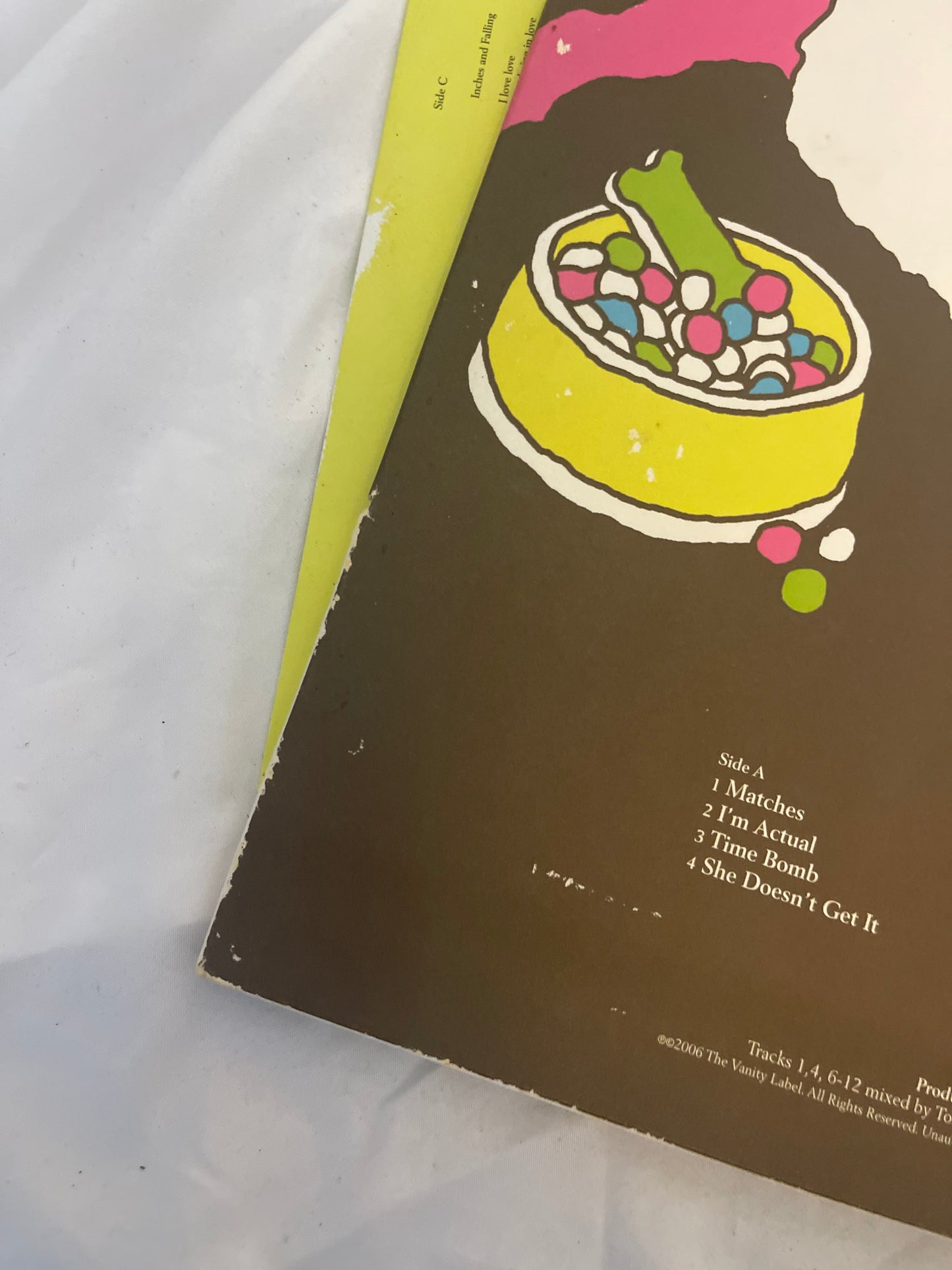 The Format - Dog Problems (standard black with D-side etching vinyl)