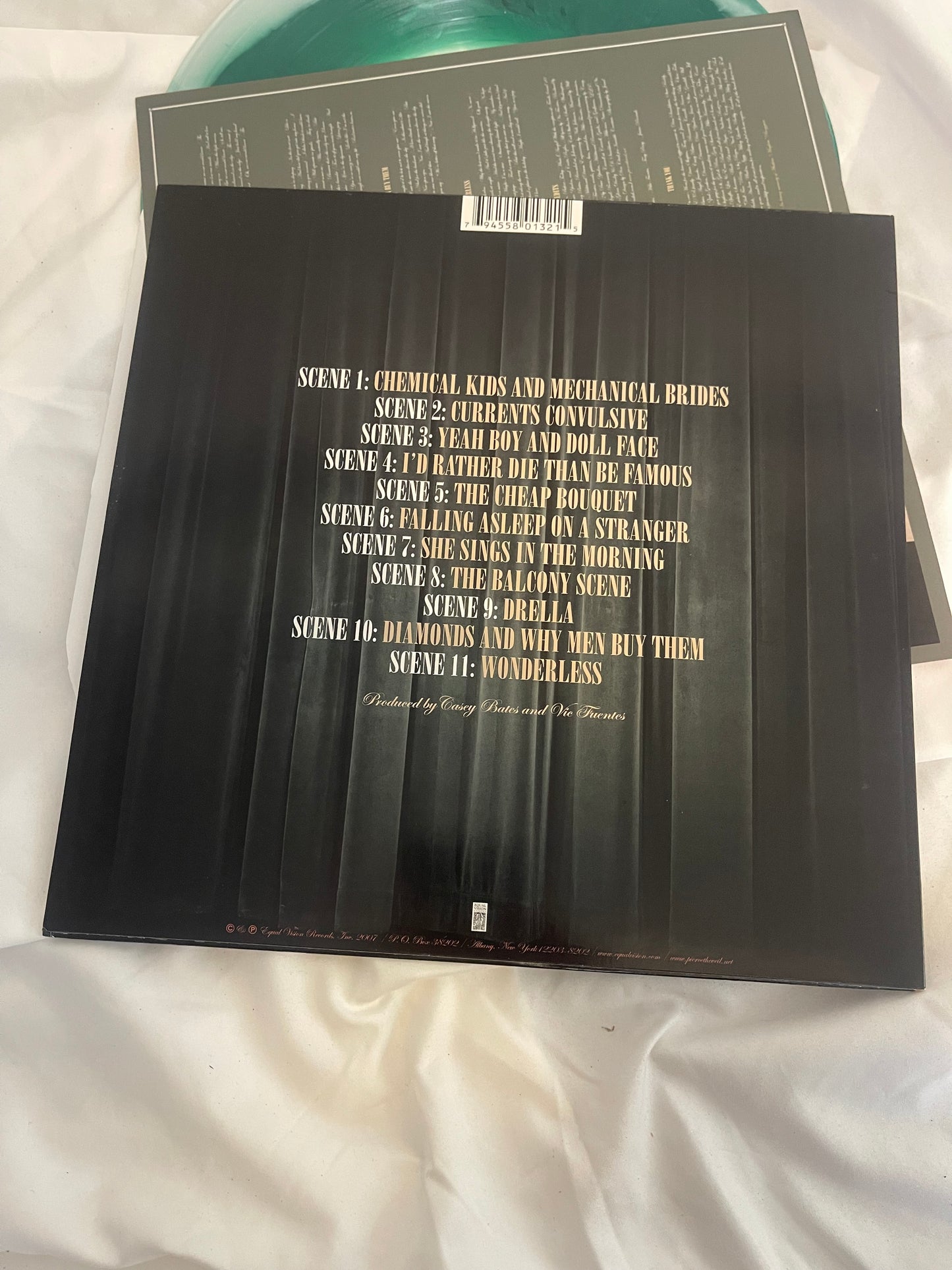 Pierce The Veil -  A Flair For The Dramatic (green/white marble vinyl)