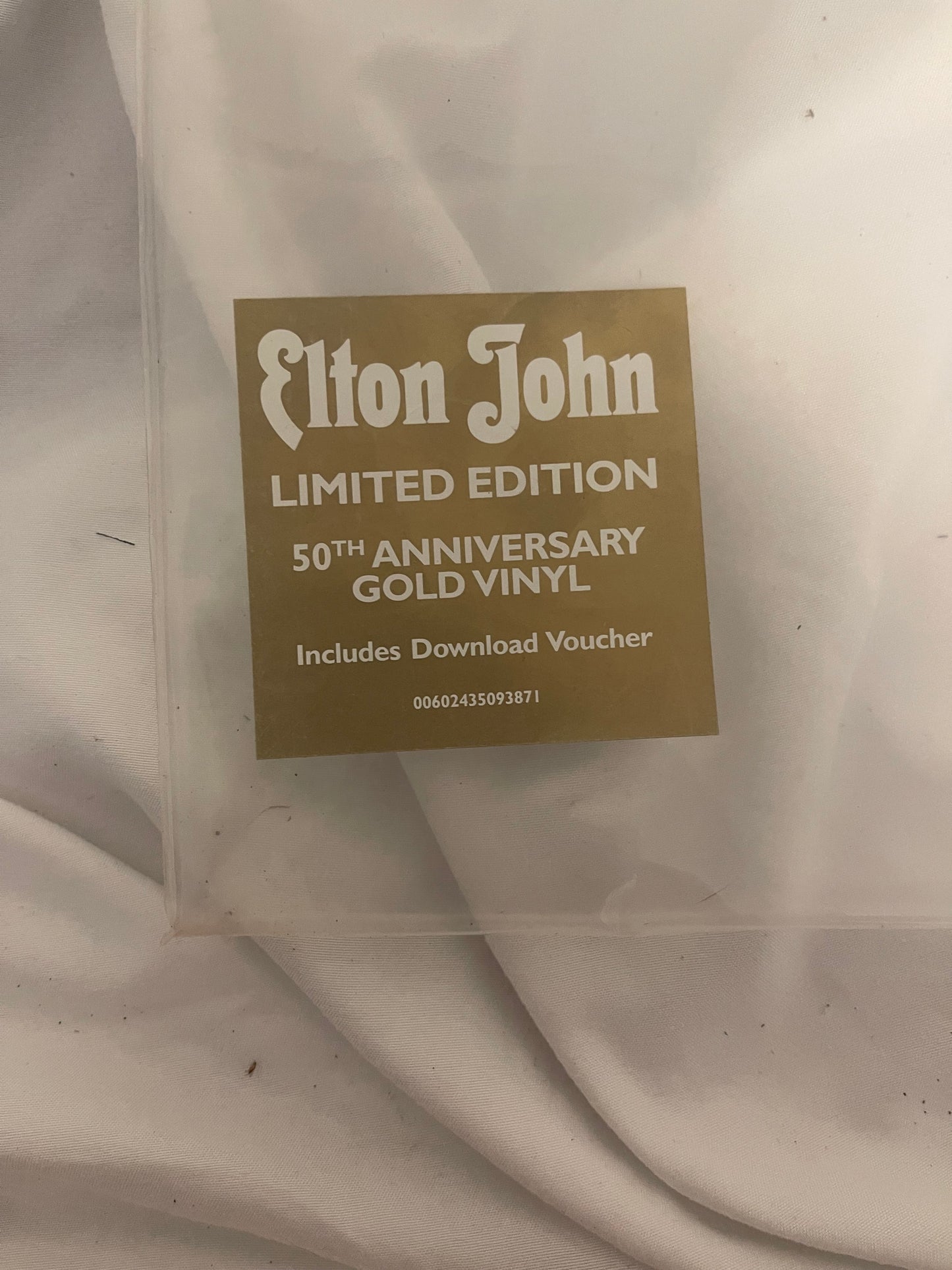Elton John - Self-Titled (Exclusive 50th anniversary edition gold vinyl)