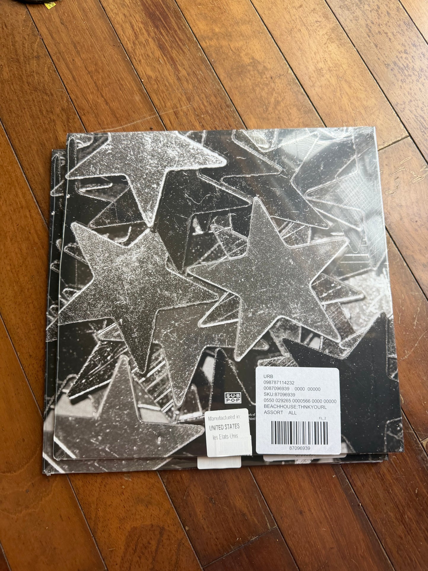 Beach House - Thank Your Lucky Stars (Urban Outfitters exclusive green and metallic silver vinyl)