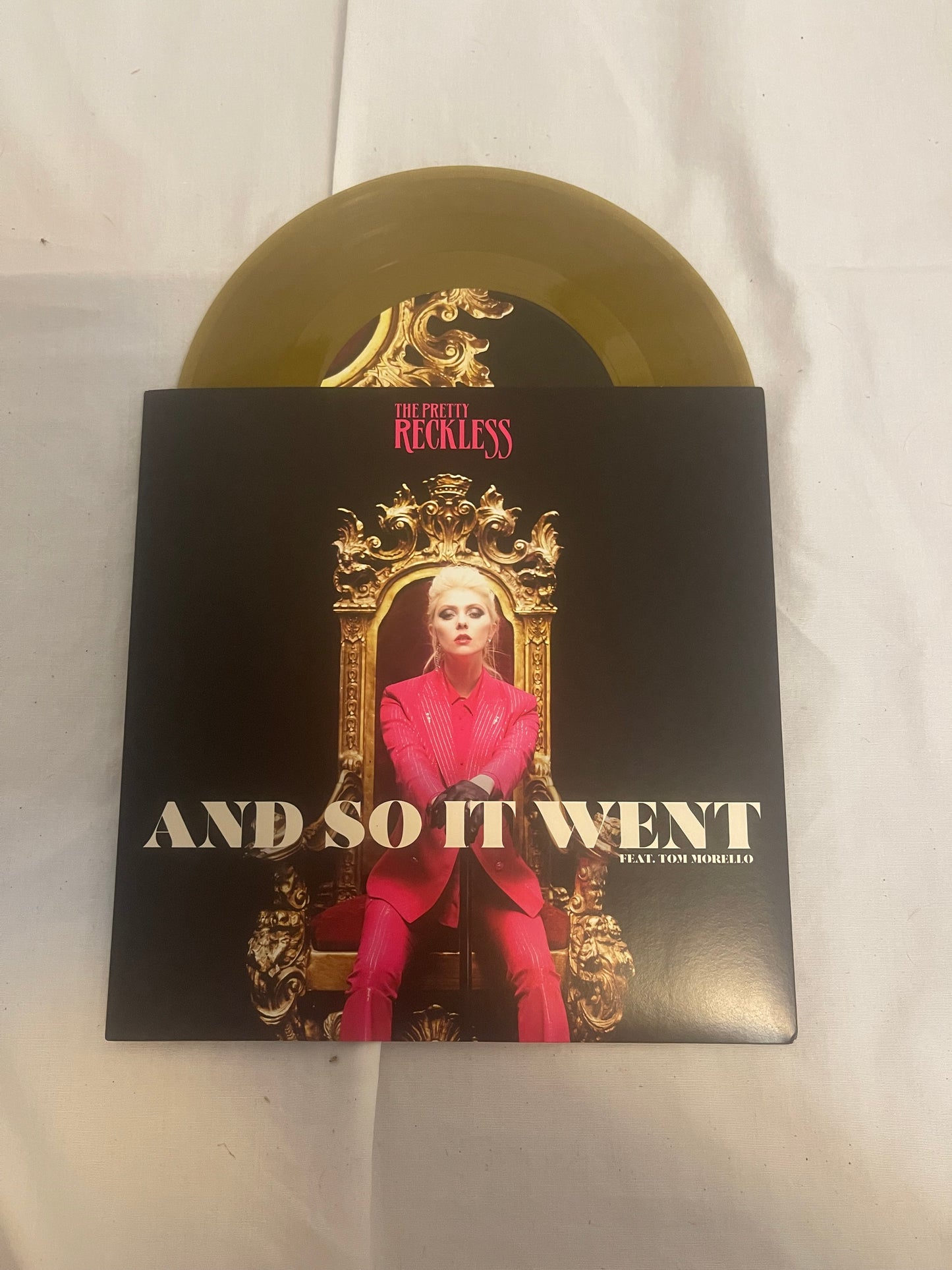 The Pretty Reckless - And So It Went (webstore exclusive gold vinyl)