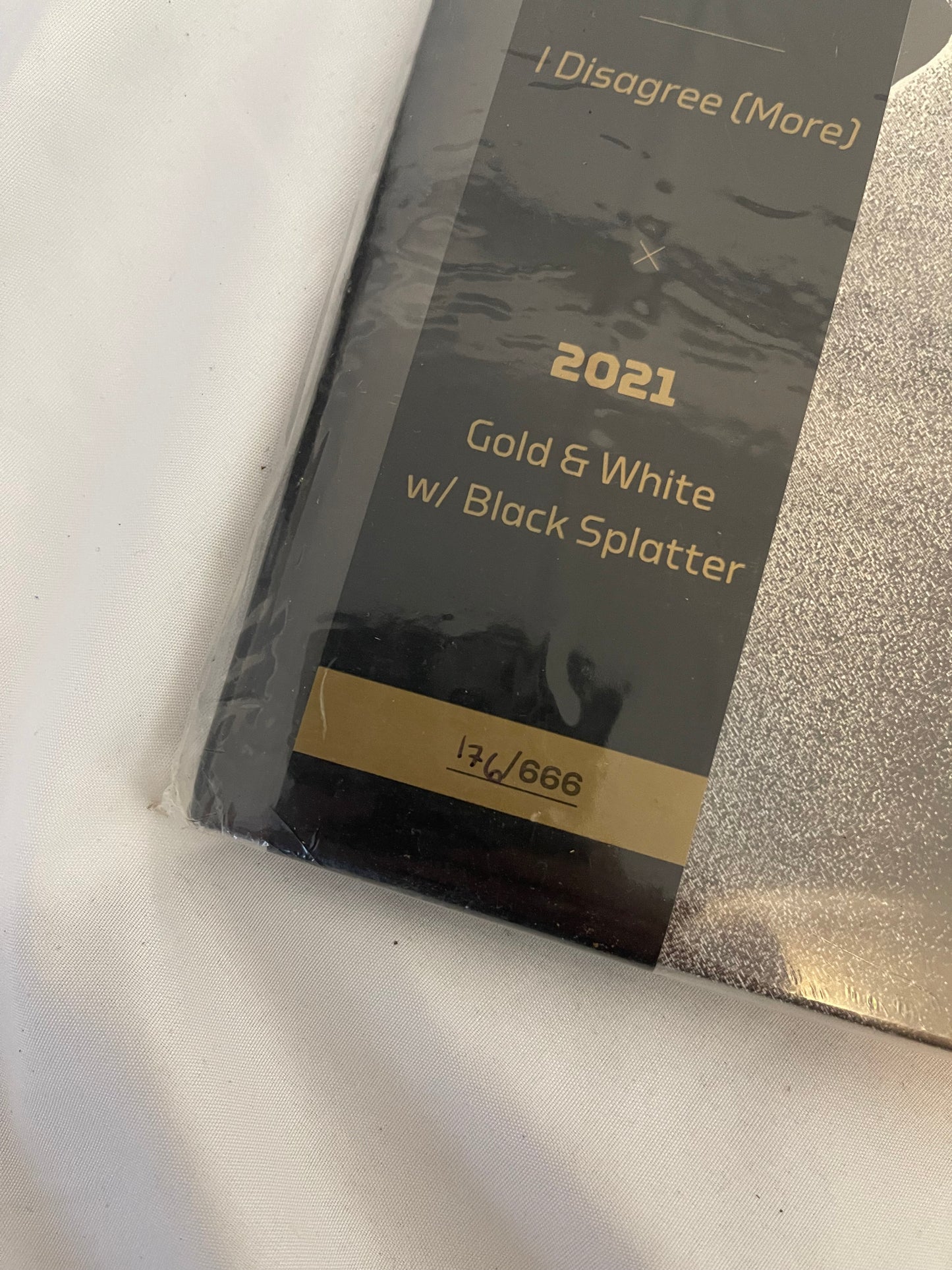 Poppy - I Disagree (More) (176) (gold and white with black splatter revolver exclusive vinyl)