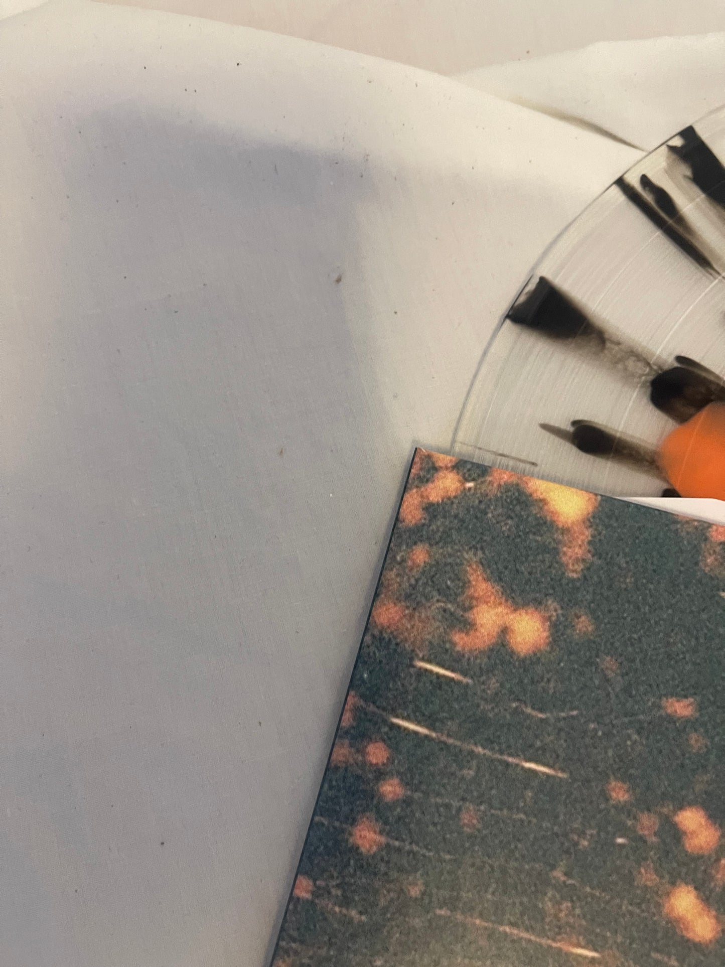 Turnover - Peripheral Vision (Newbury Comics exclusive orange in clear with black splatter vinyl)