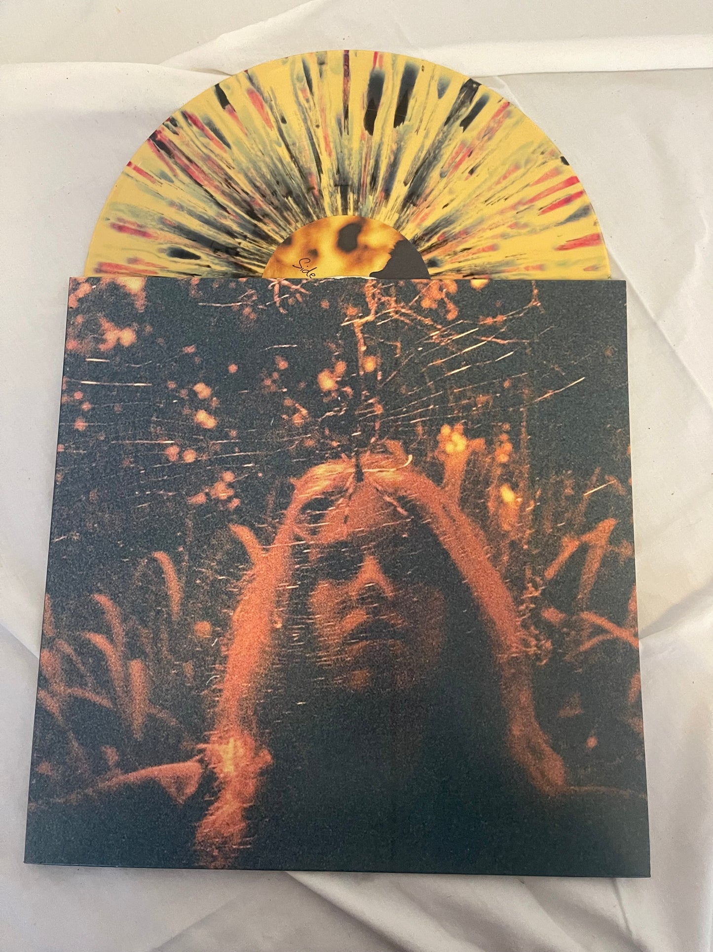 Turnover - Peripheral Vision (Newbury Comics exclusive gold with red and black splatter vinyl)