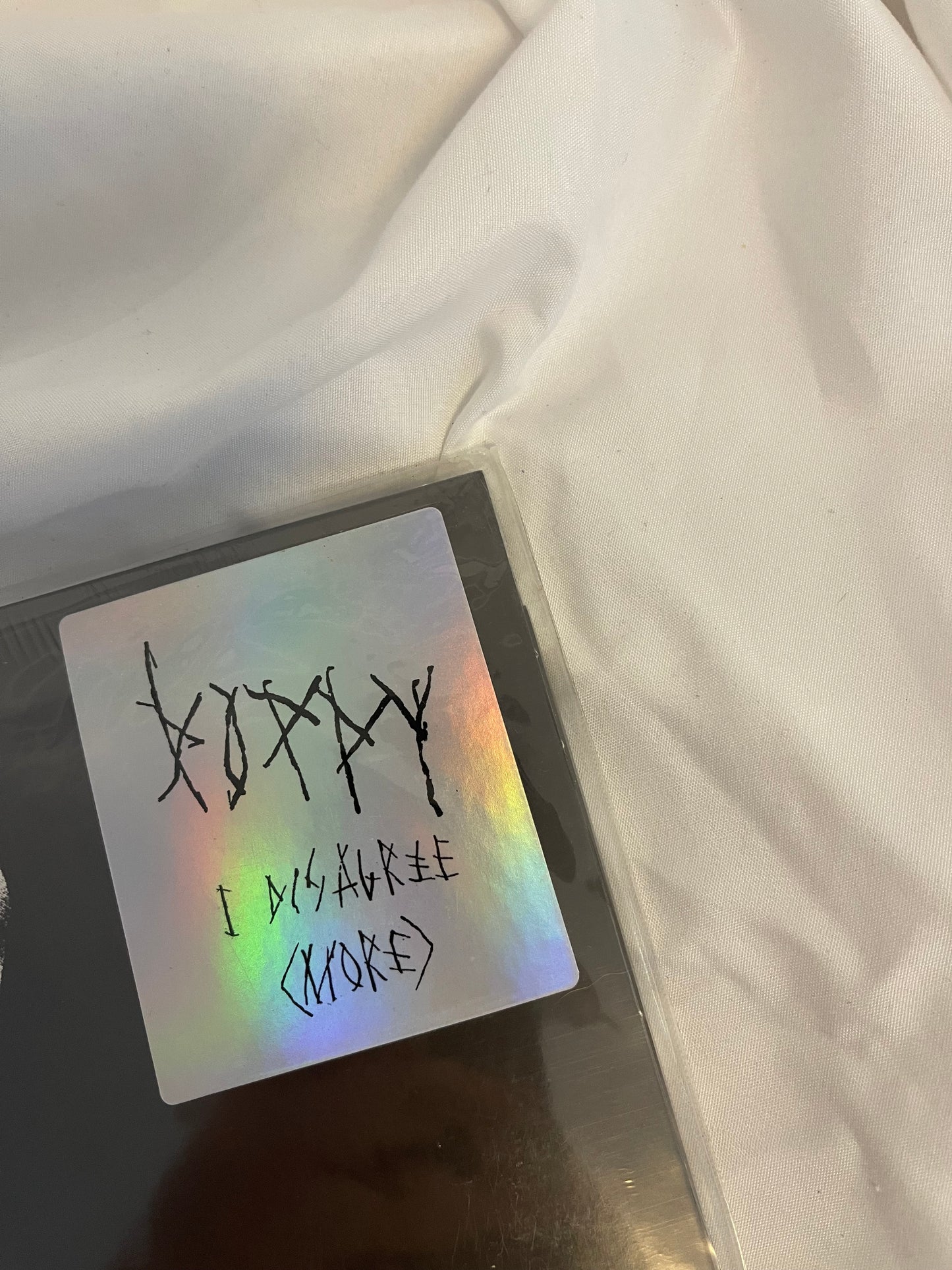 Poppy - I Disagree (More) (267) (gold and white with black splatter revolver exclusive vinyl)