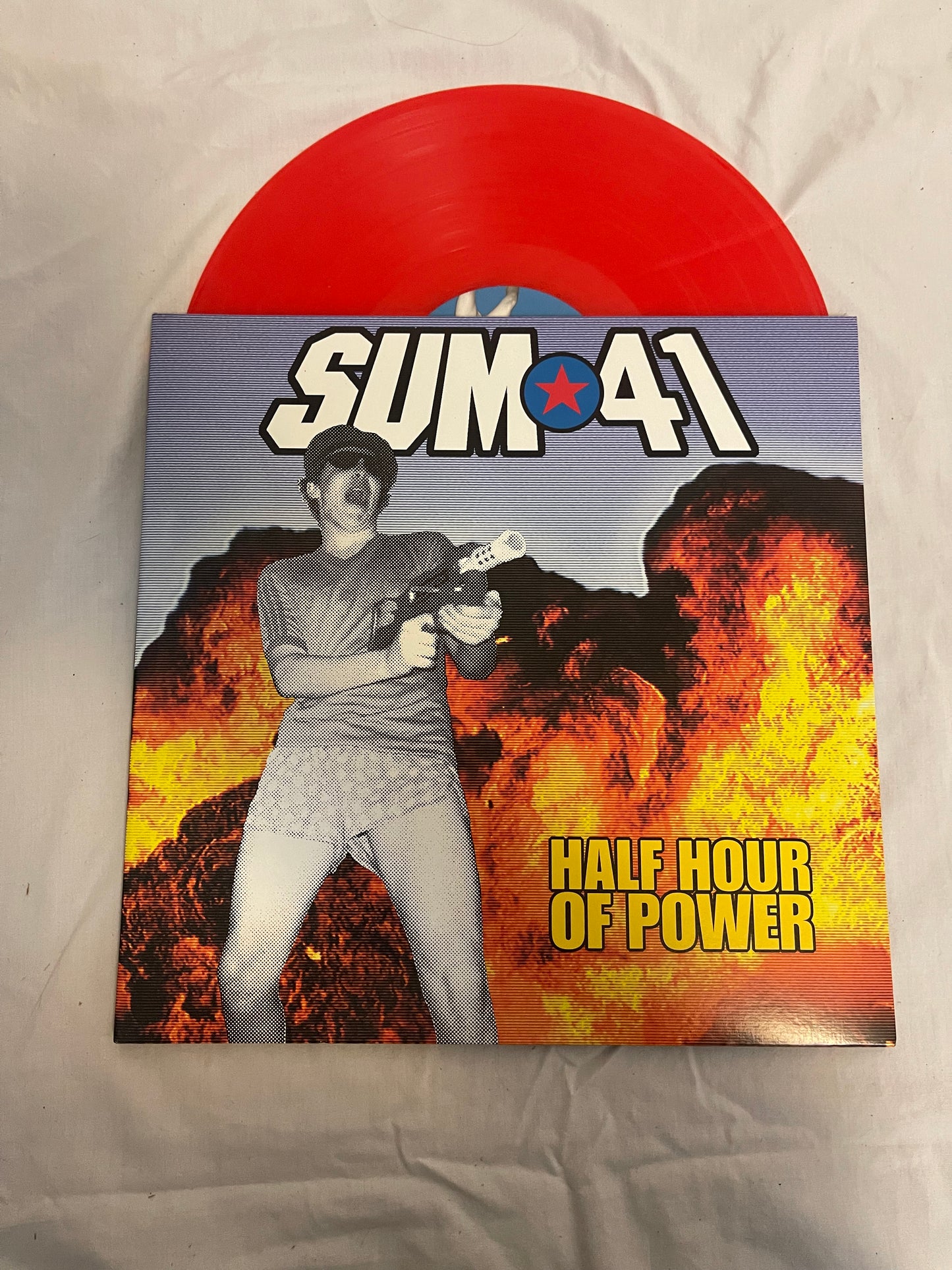 Sum 41 - Half Hour Of Power (exclusive gold transparent with opaque red smoke vinyl)
