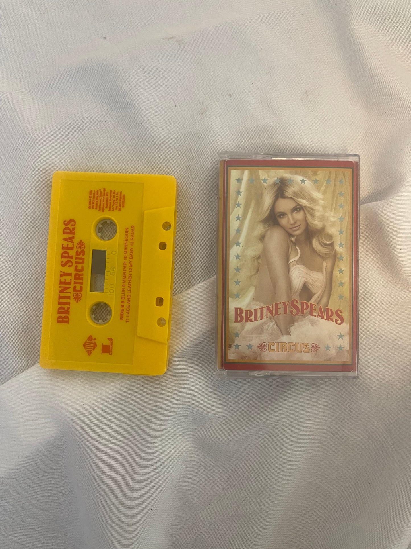 Britney Spears - Circus (Urban Outfitters exclusive yellow cassette)