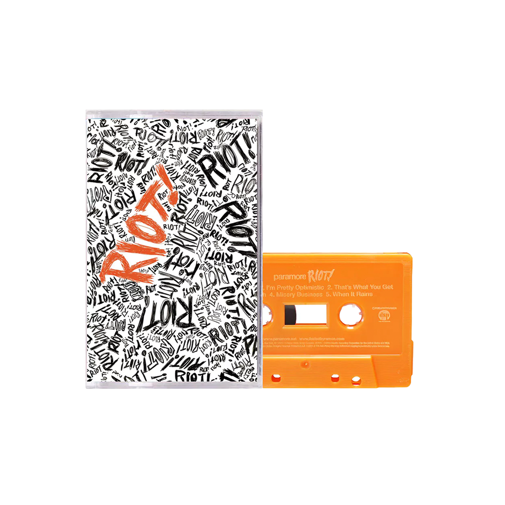Paramore - Riot! (Orange cassette)