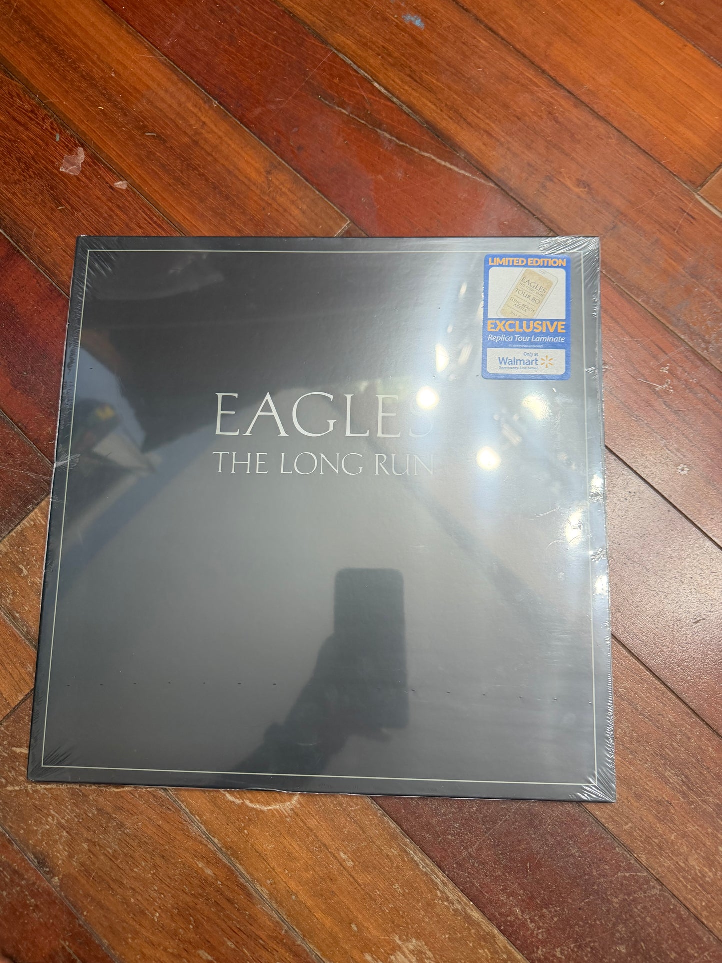 The Eagles - The Long Run (Walmart exclusive vinyl with replica tour laminate)