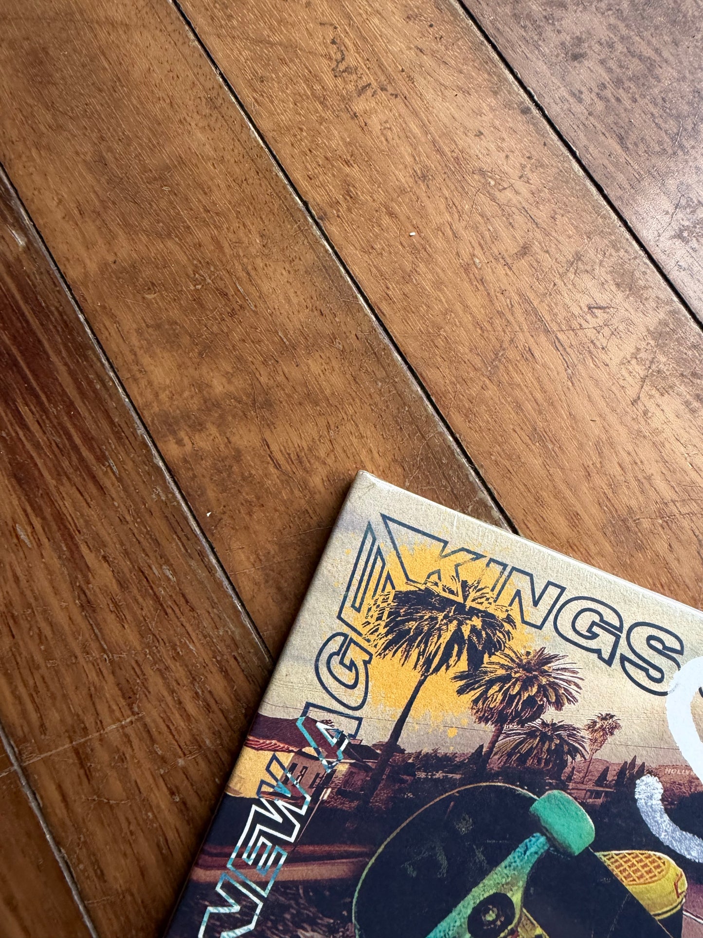 State Champs - Kings Of The New Age (Rock Sound exclusive beer/neon yellow/royal blue tri-stripe vinyl)