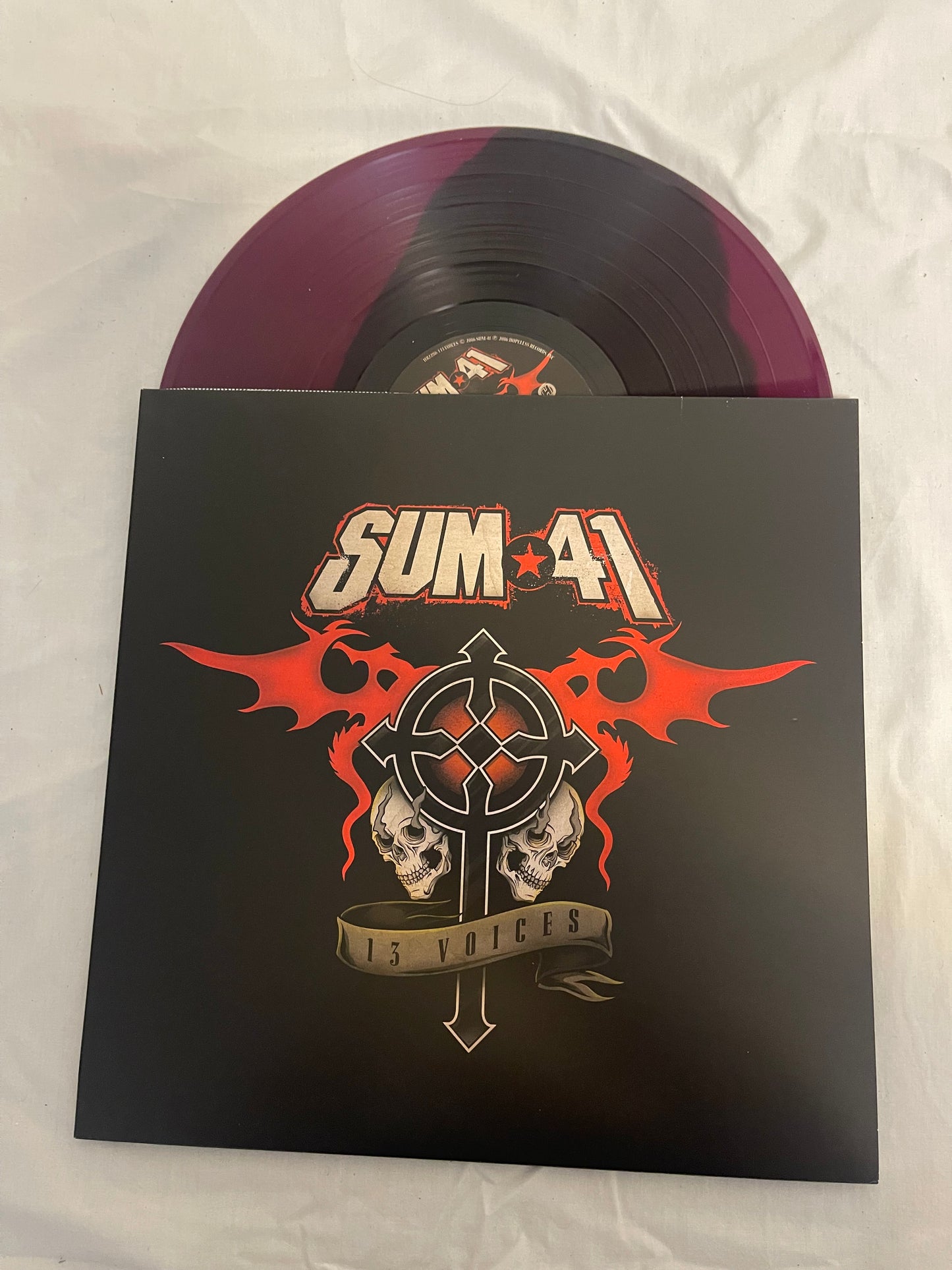Sum 41 - 13 Voices (exclusive black inside purple vinyl)
