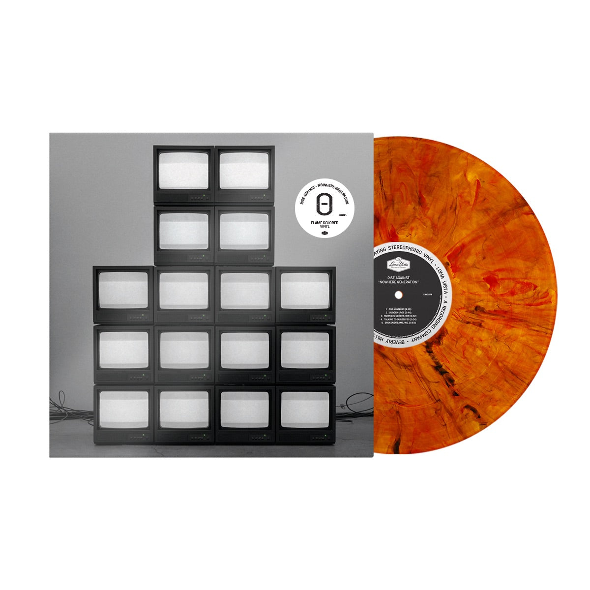 Rise Against - Nowhere Generation (indie exclusive flame vinyl)