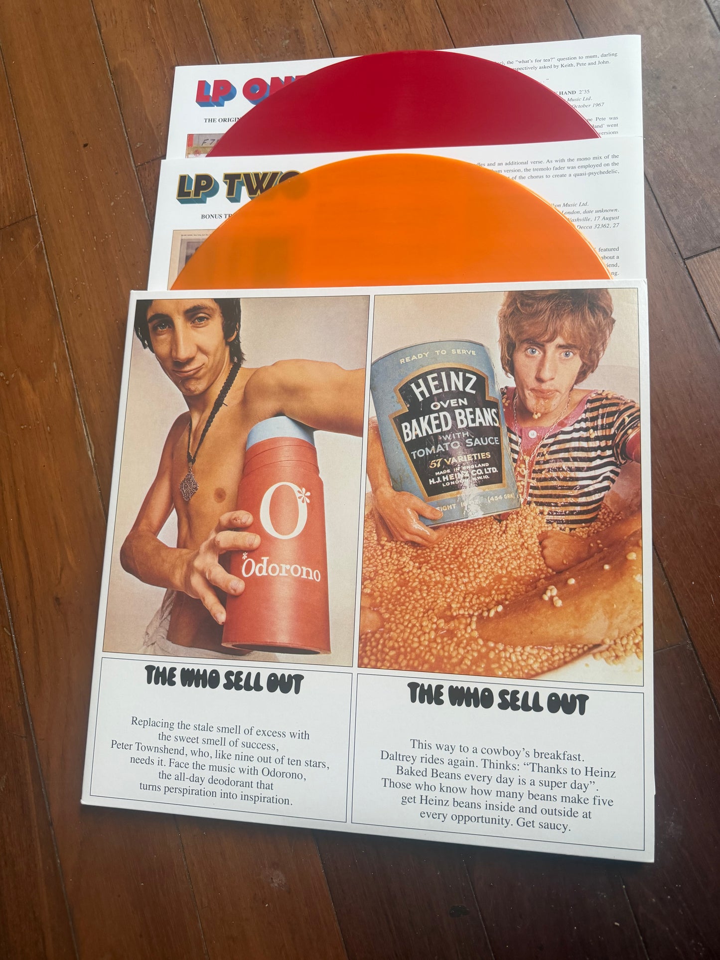 The Who - The Who Sell Out (exclusive odorono red and baked bean orange vinyl)