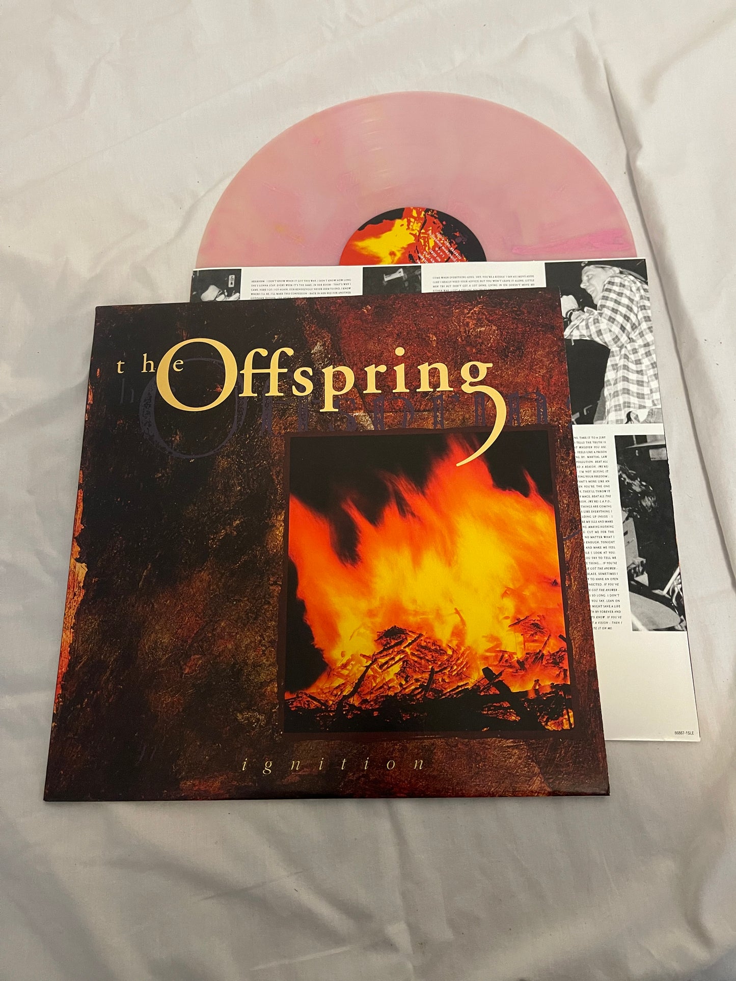 The Offspring - Ignition (indie exclusive pink/yellow swirl vinyl)