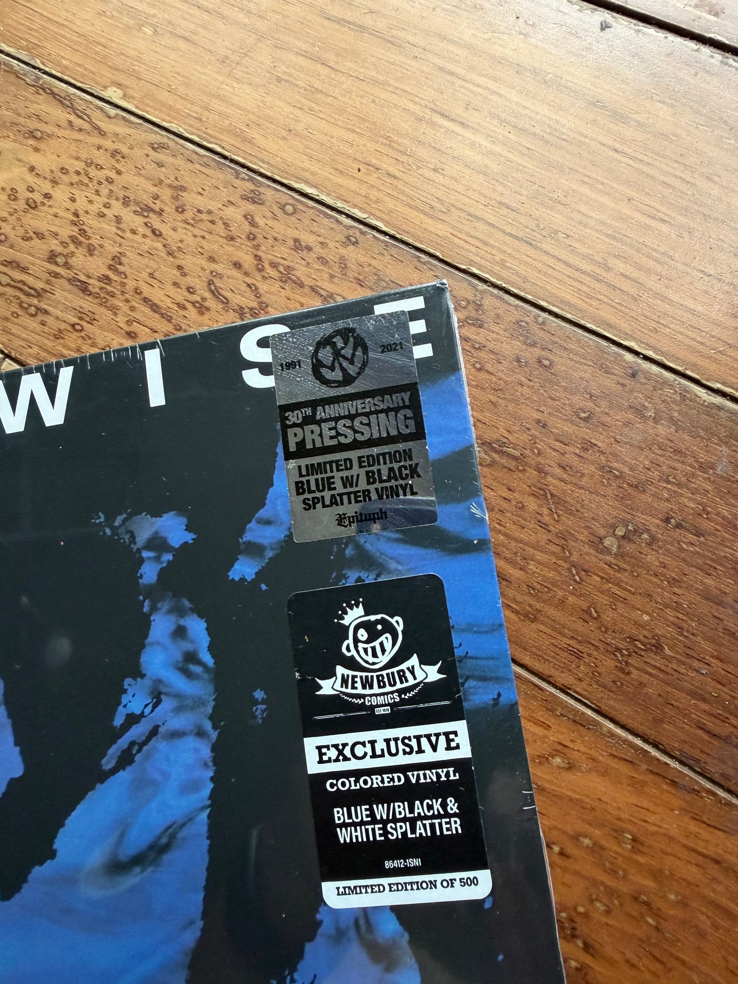 Pennywise - Pennywise (newbury comics exclusive blue with black splatter vinyl)