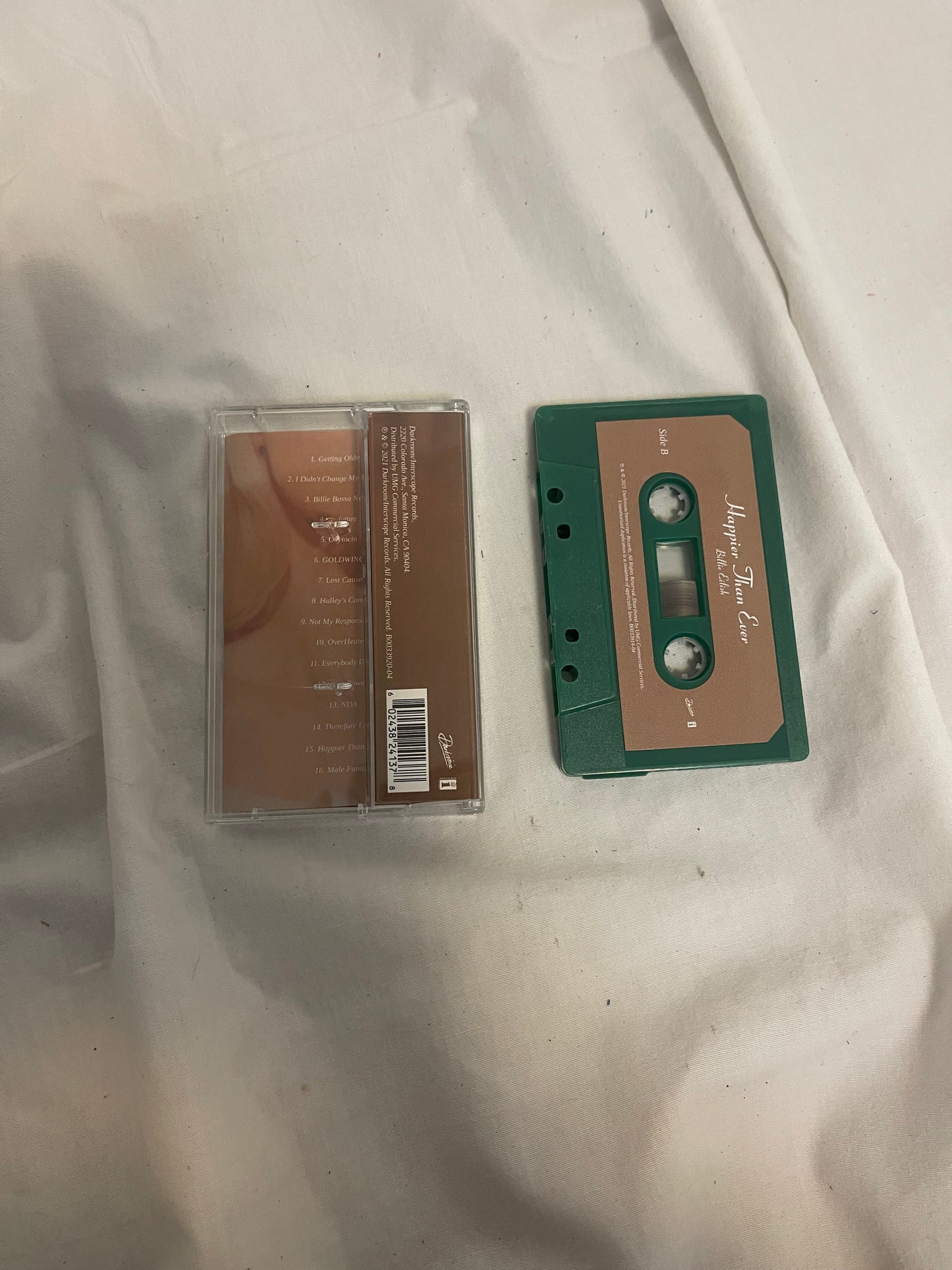 Billie Eilish - Happier Than Ever (exclusive mint green cassette)