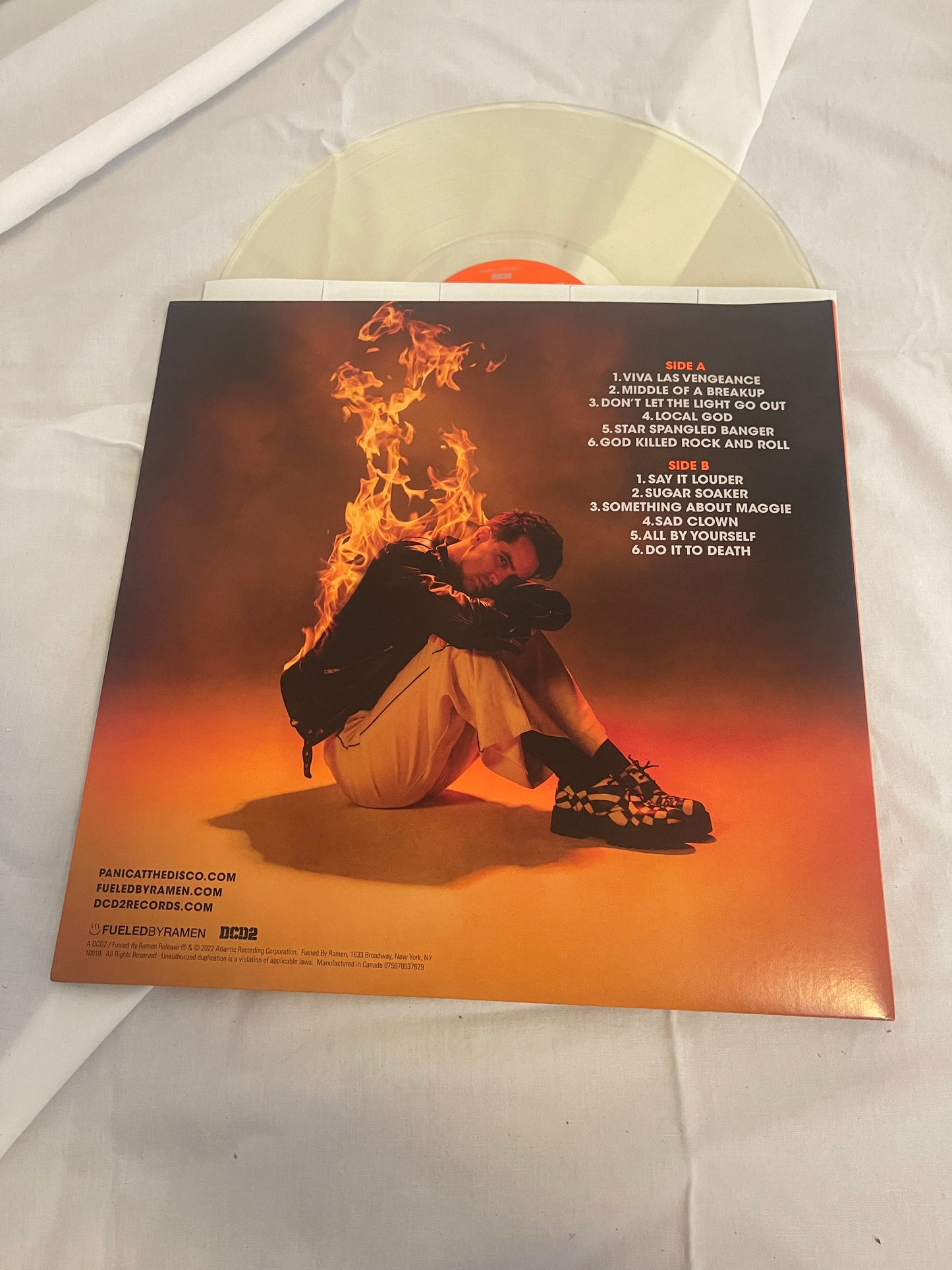 Panic! At The Disco - Viva Las Vengeance (webstore exclusive milky clear vinyl)