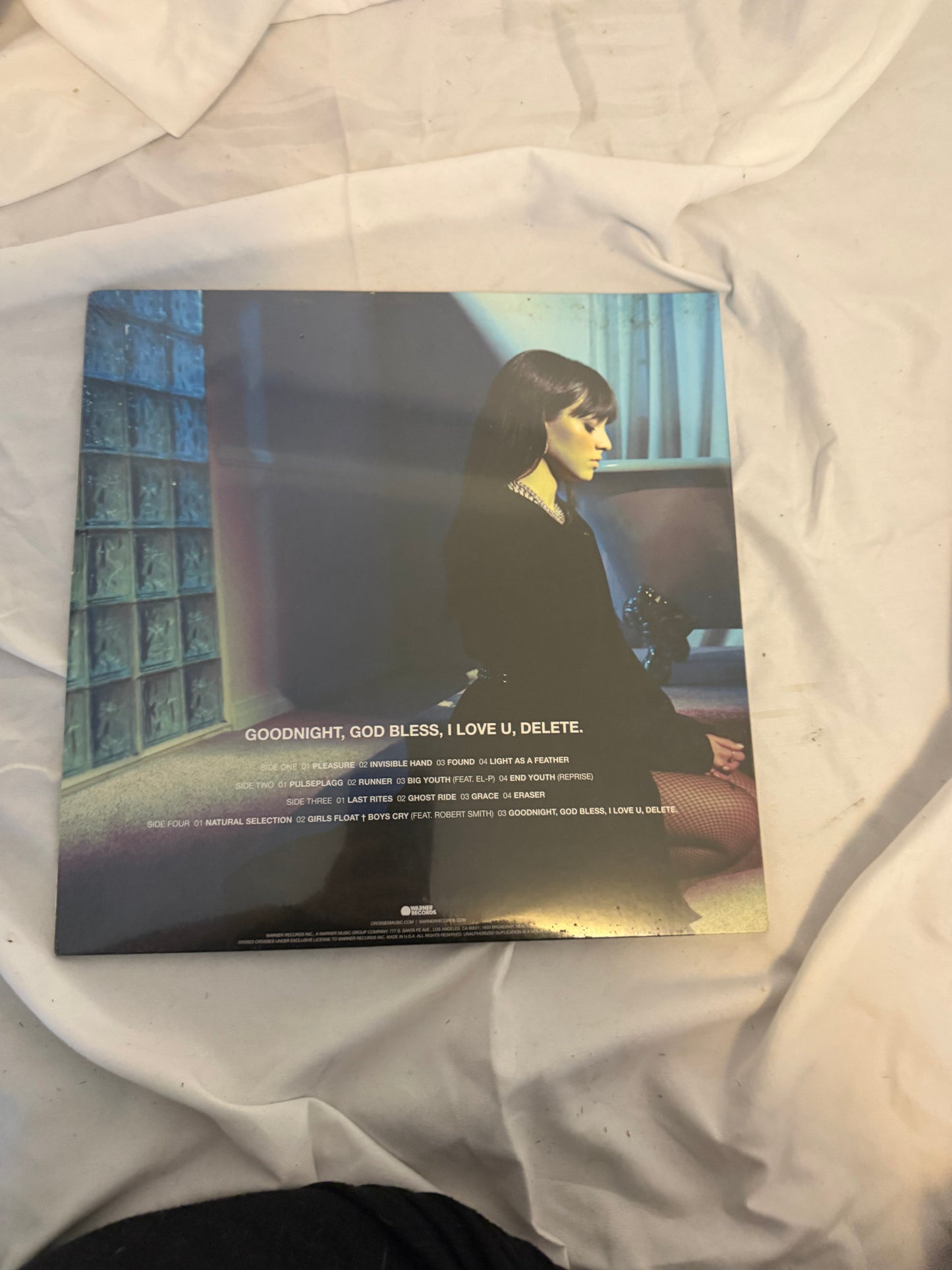 Crosses - Goodnight, God Bless, I Love U, Delete. (Webstore exclusive metallic gold vinyl)