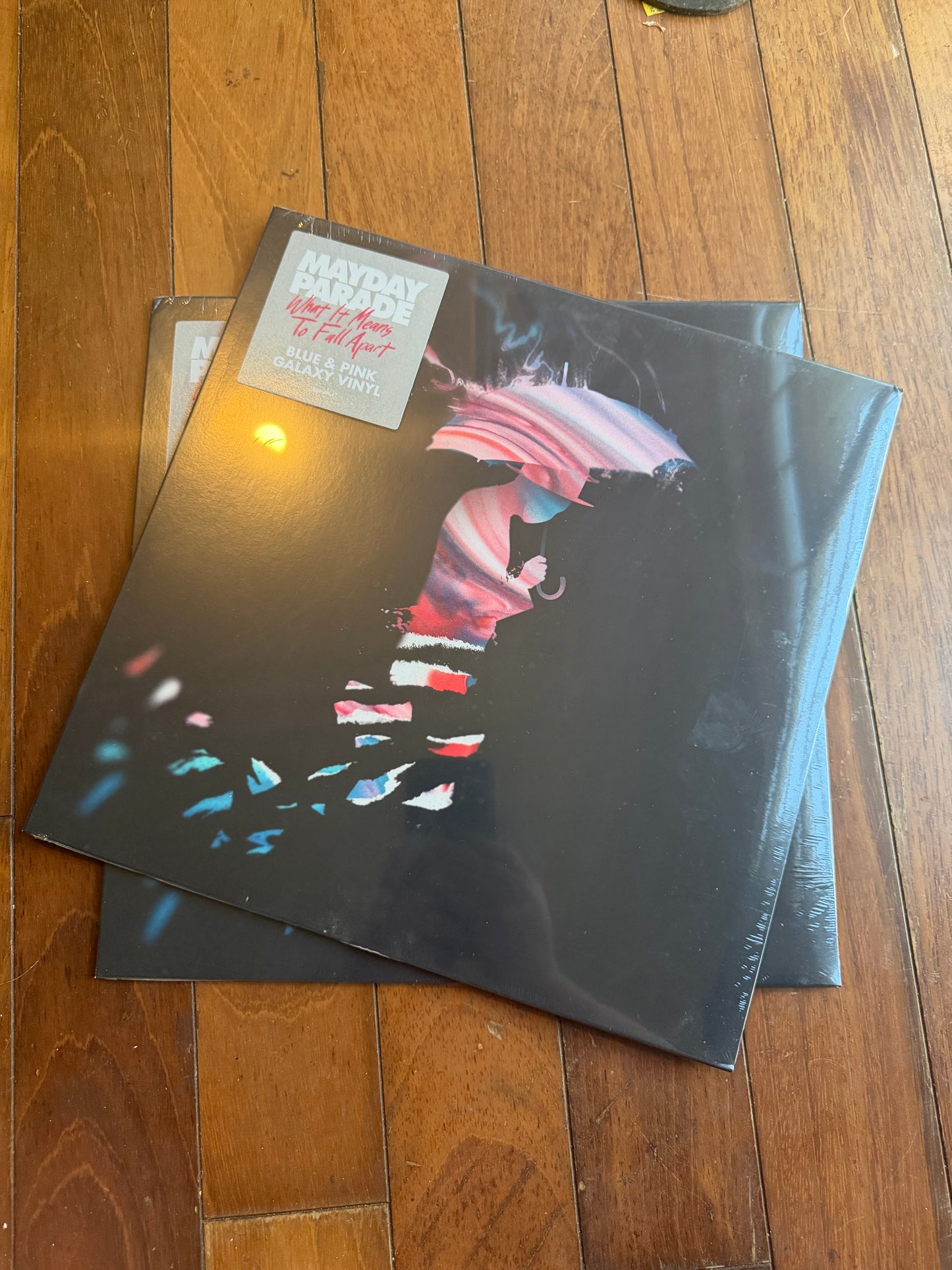 Mayday Parade - What It Means To Fall Apart (exclusive blue and pink galaxy vinyl)