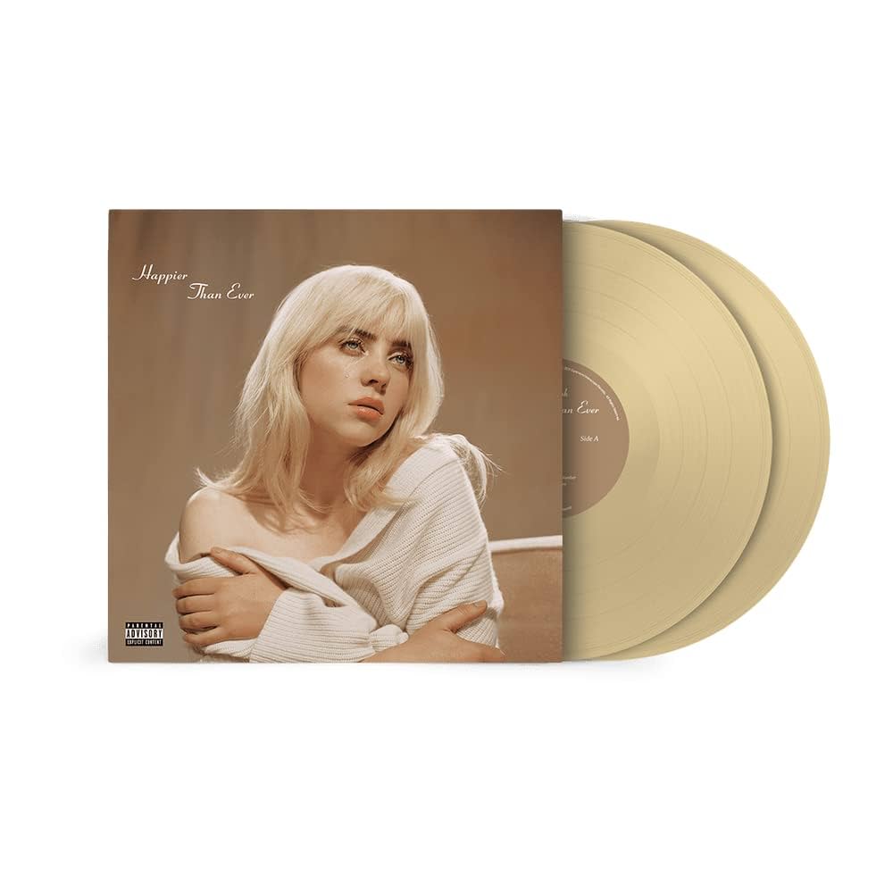 Billie Eilish - Happier Than Ever (TikTok exclusive golden yellow vinyl)