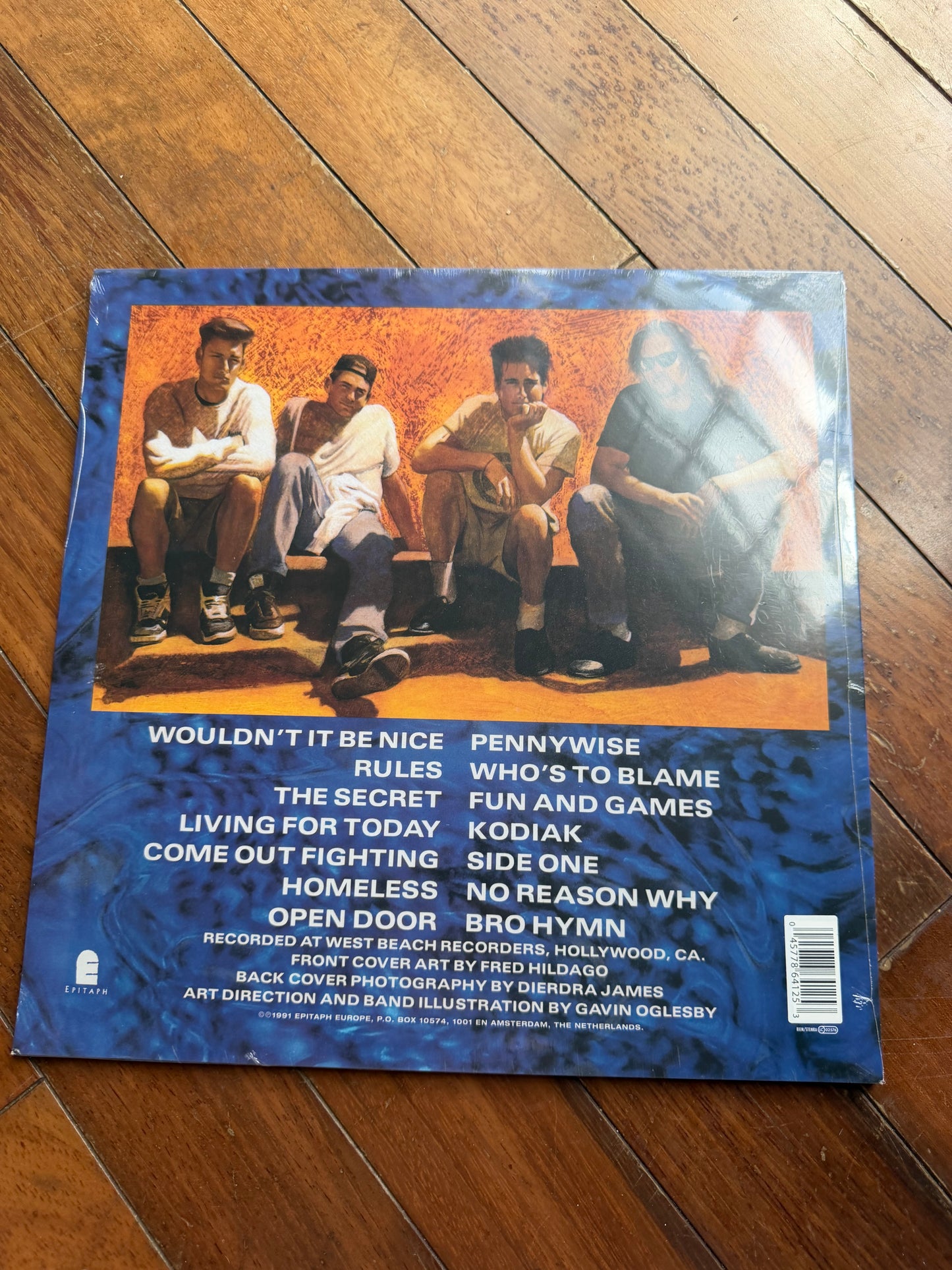Pennywise - Pennywise (newbury comics exclusive blue with black splatter vinyl)